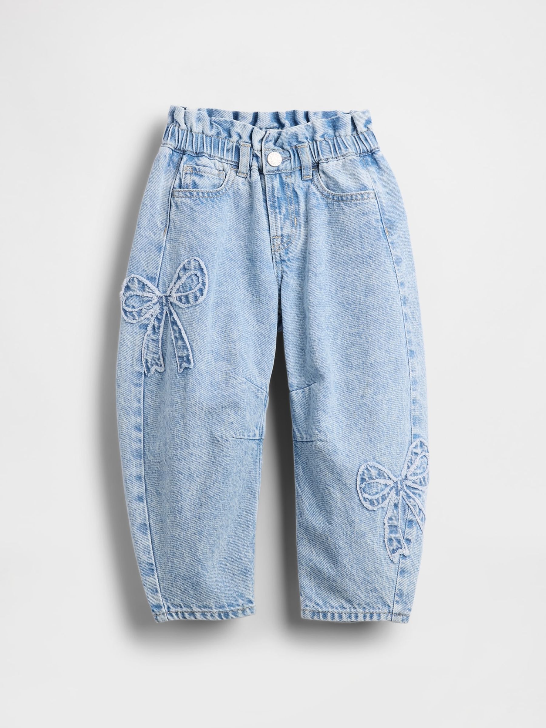 Blue Bow Horseshoe Jeans (6mths-5yrs) - Image 2 of 4
