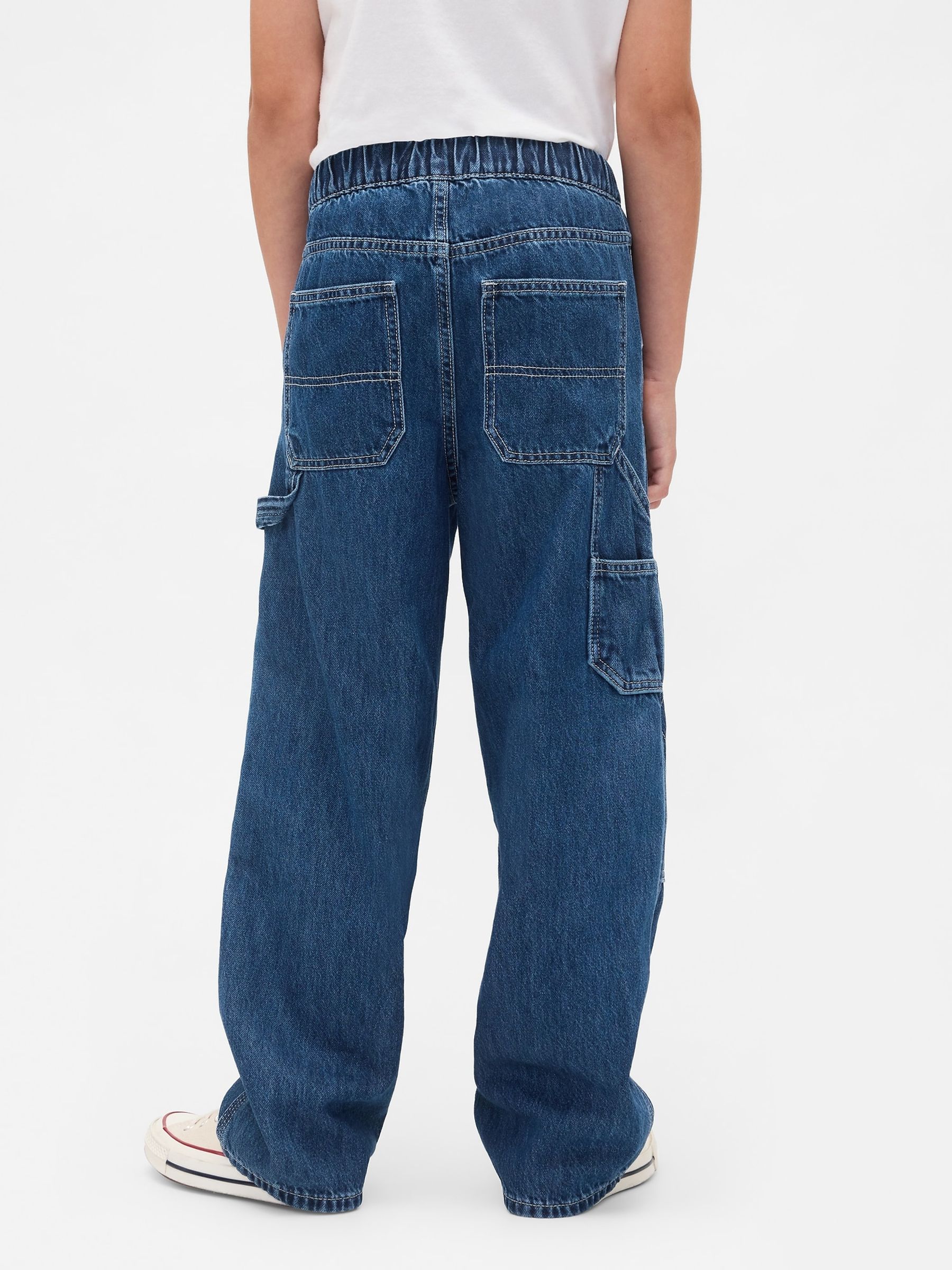Blue Easy Baggy Carpenter Jeans | Gap