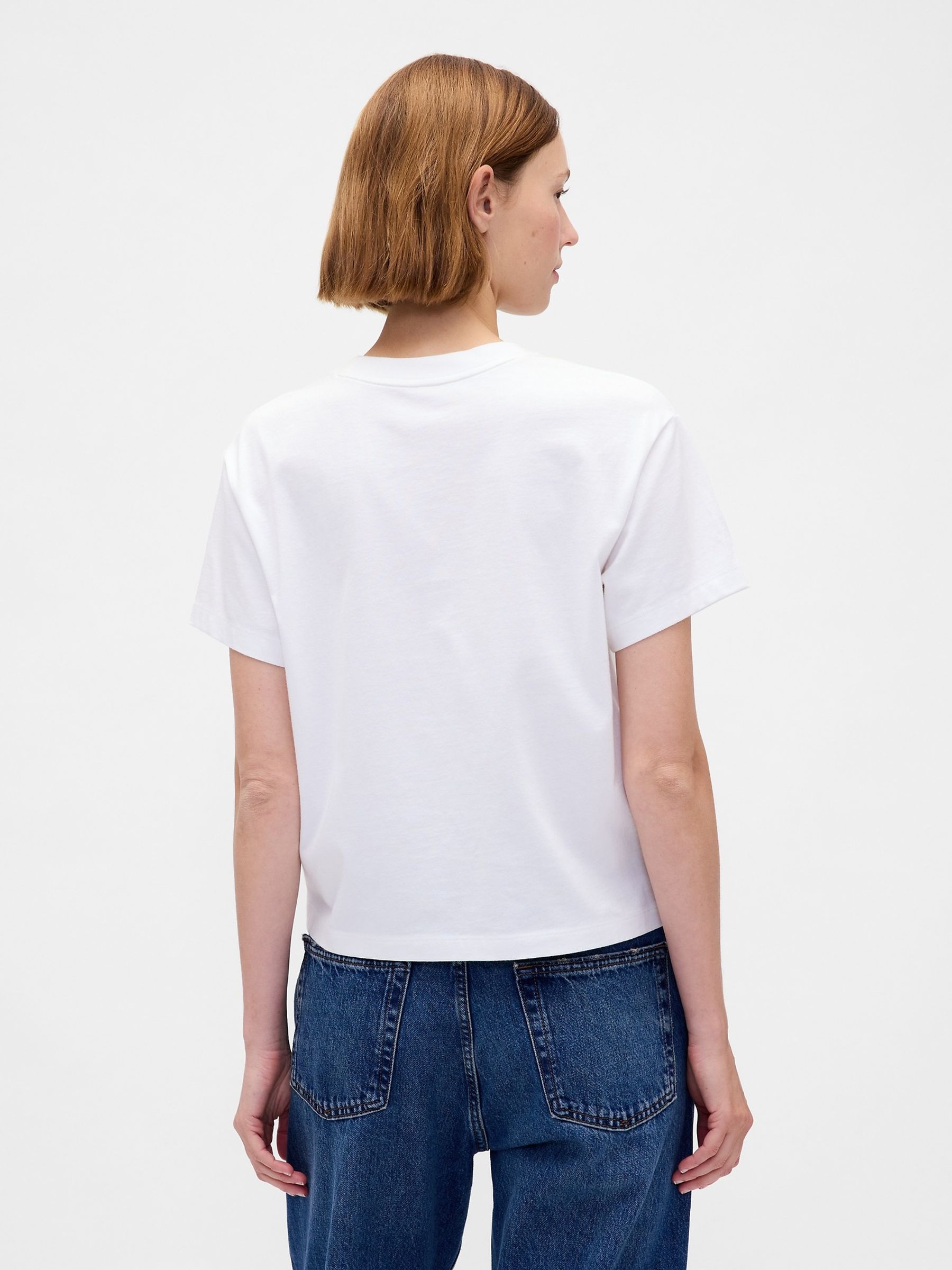 White Brooklyn Athletics Club Relaxed Graphic T-Shirt - Image 2 of 3