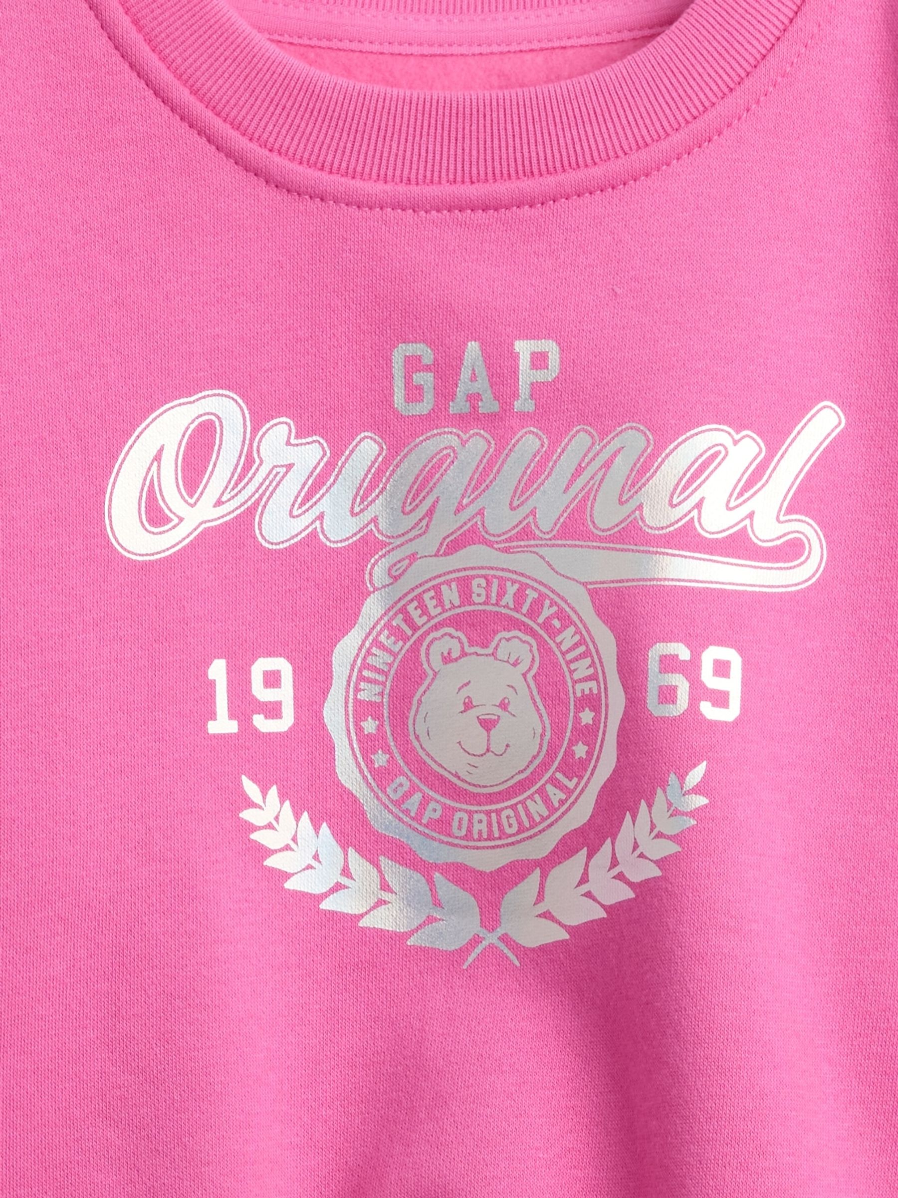 Pink Vintage Soft Logo Sweatshirt - Image 3 of 3
