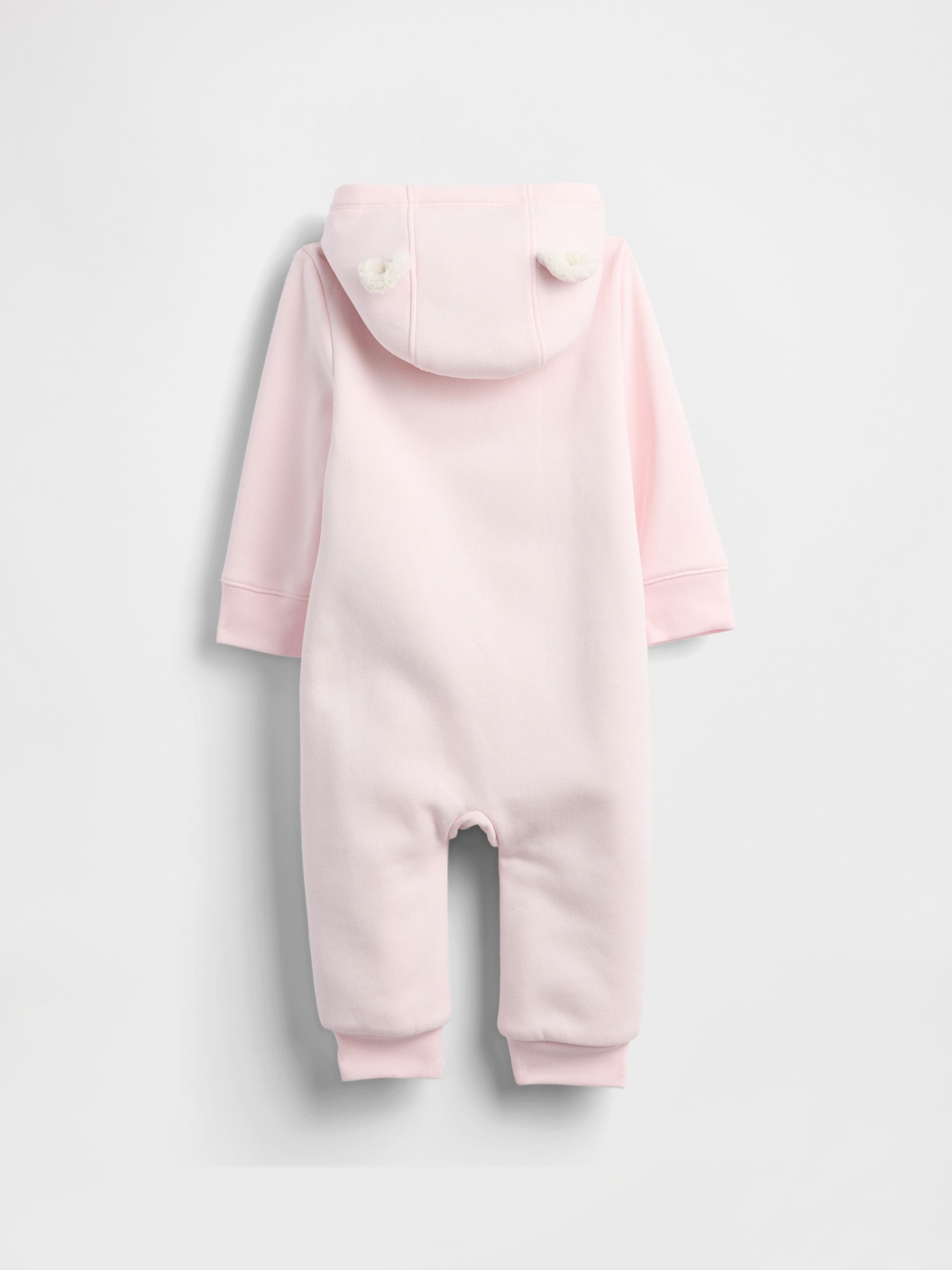 Pink Logo Sherpa One-Piece (Newborn-24mths) - Image 1 of 3