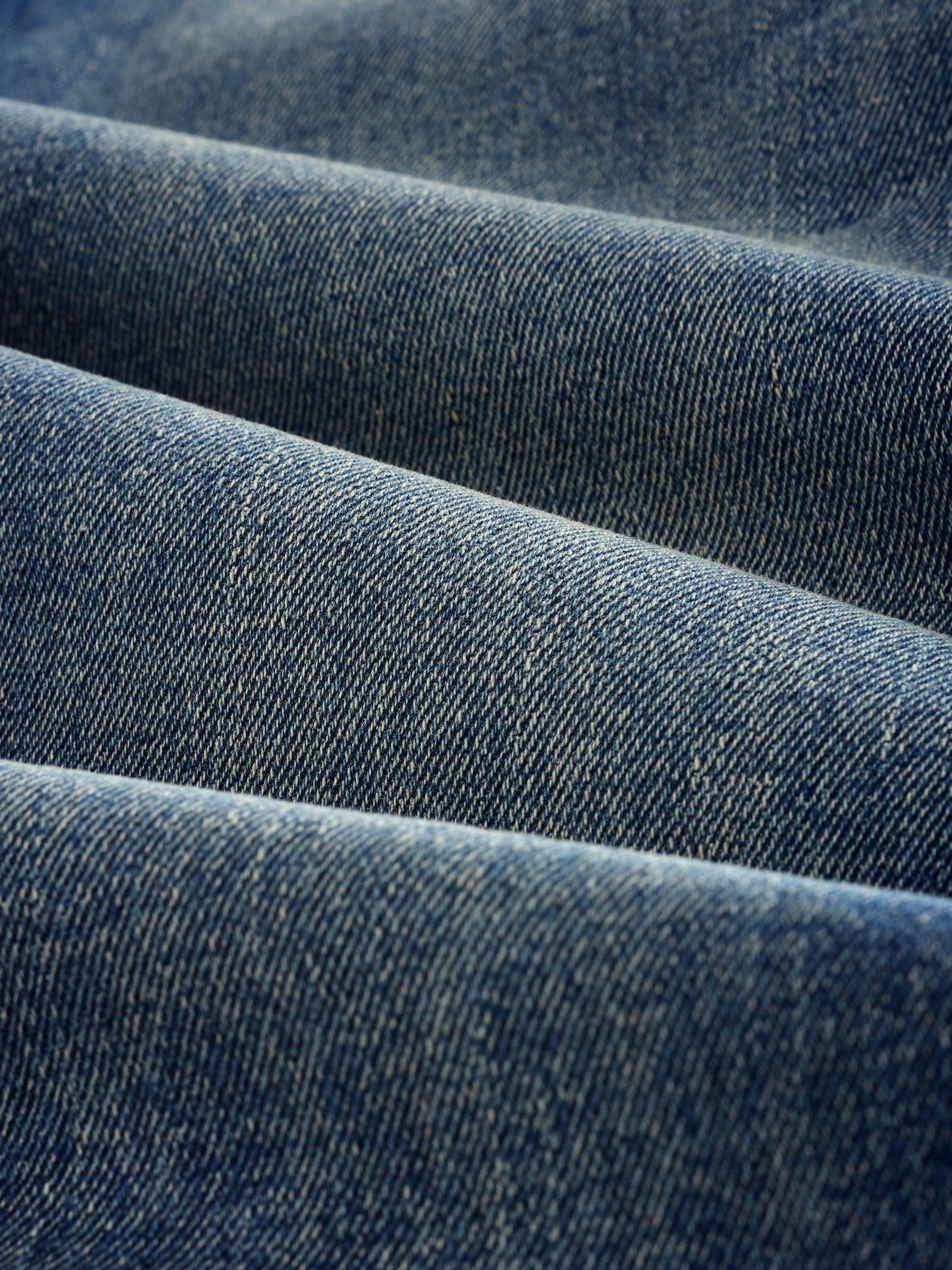 Blue High Waisted Stride Wide-Leg Jeans - Image 13 of 13