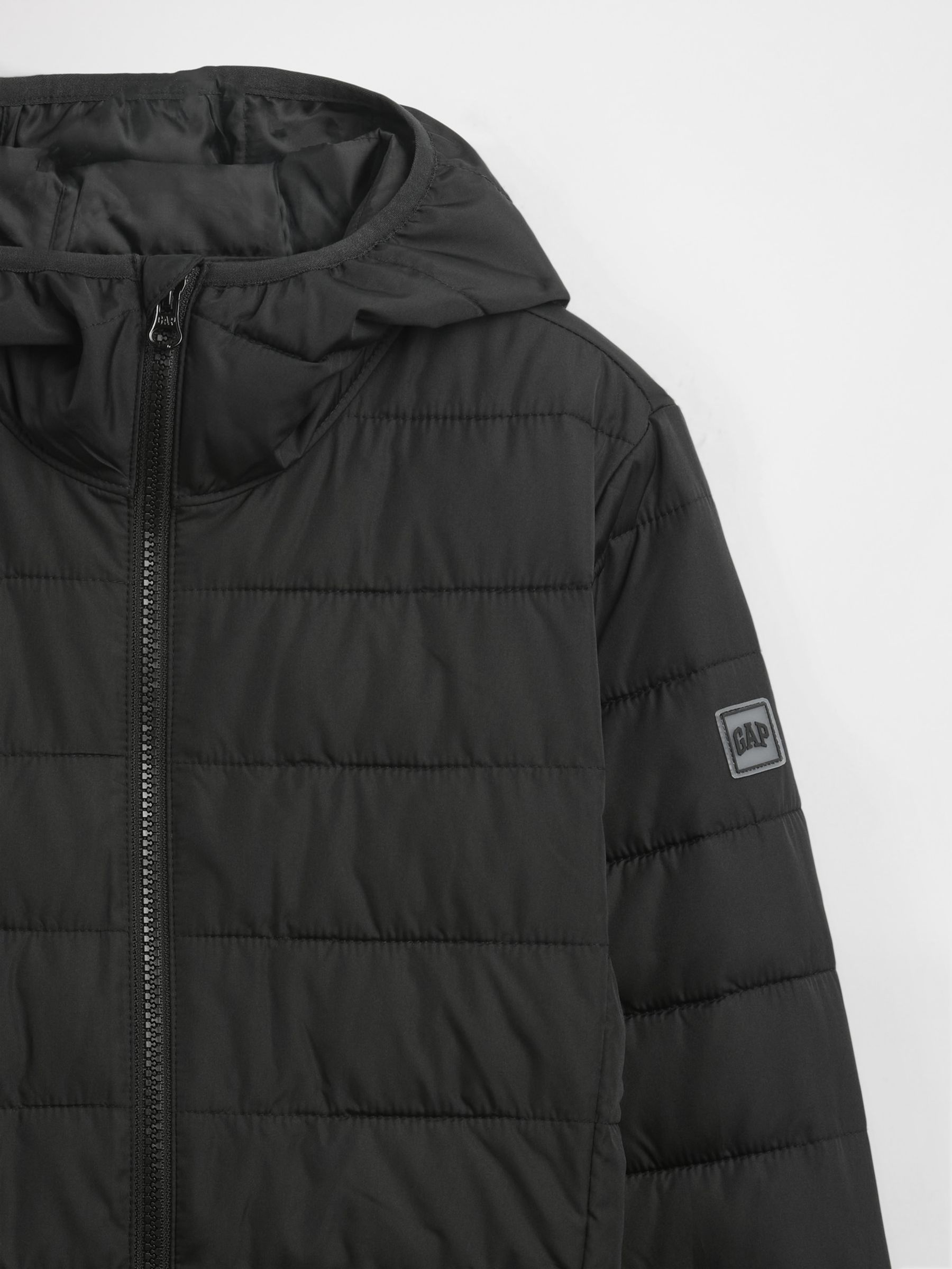 Black Cold Control Puffer Jacket (4-13yrs) - Image 5 of 5