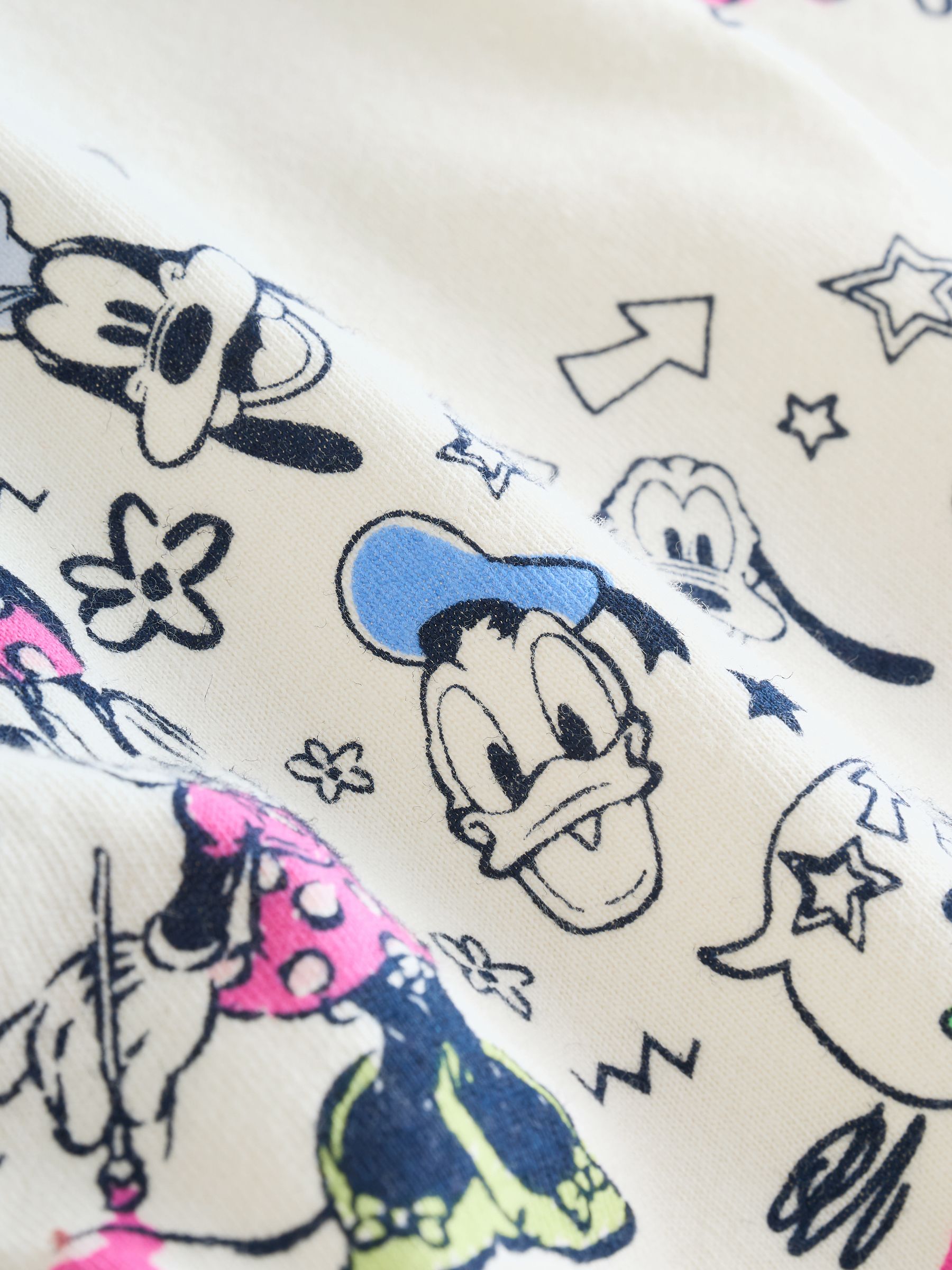 White Disney Ruffle-Sleeve T-Shirt - Image 8 of 8