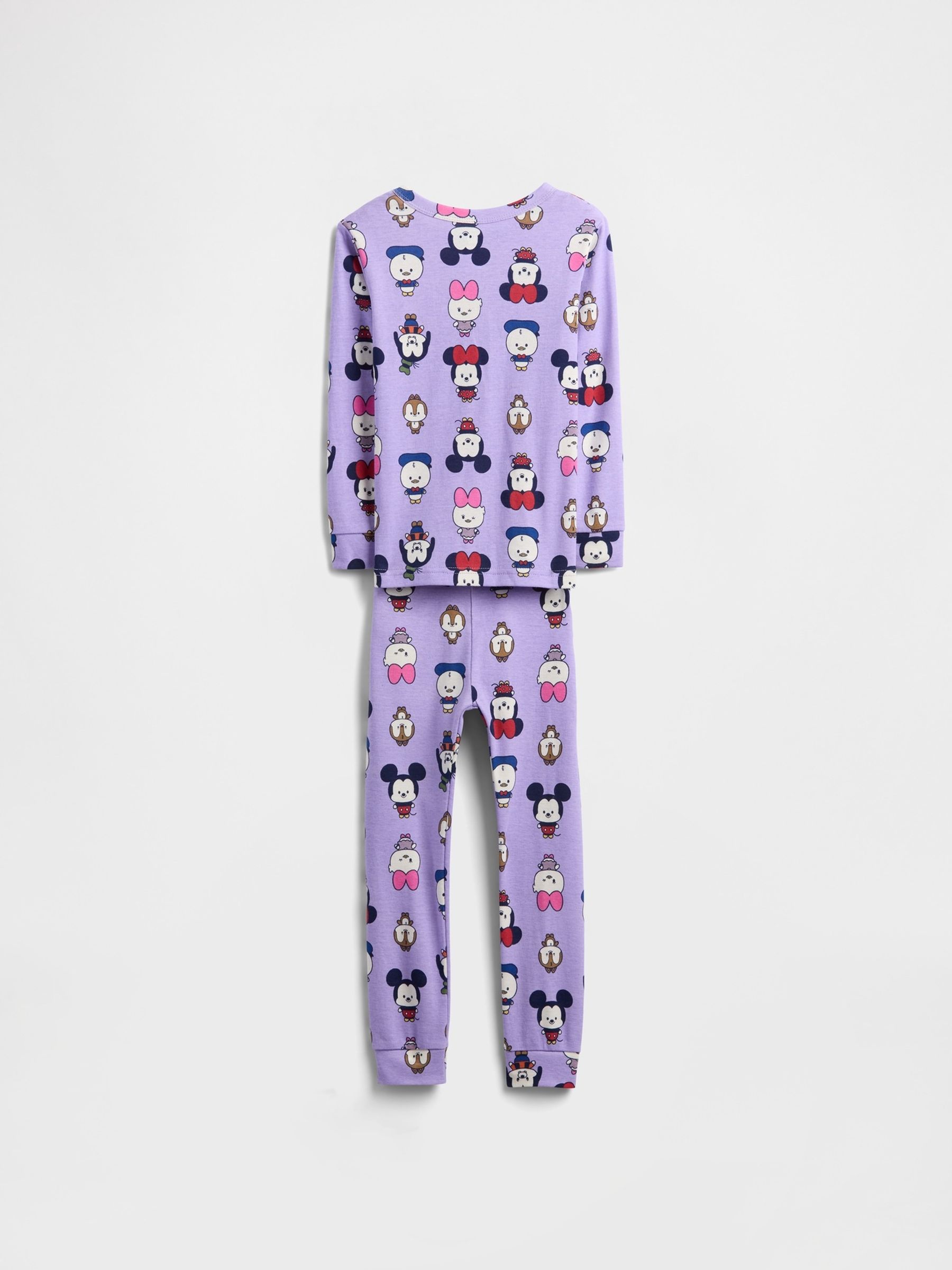 Purple Long Sleeve Pyjamas Top & Trousers Set (6mths-5yrs) - Image 2 of 3