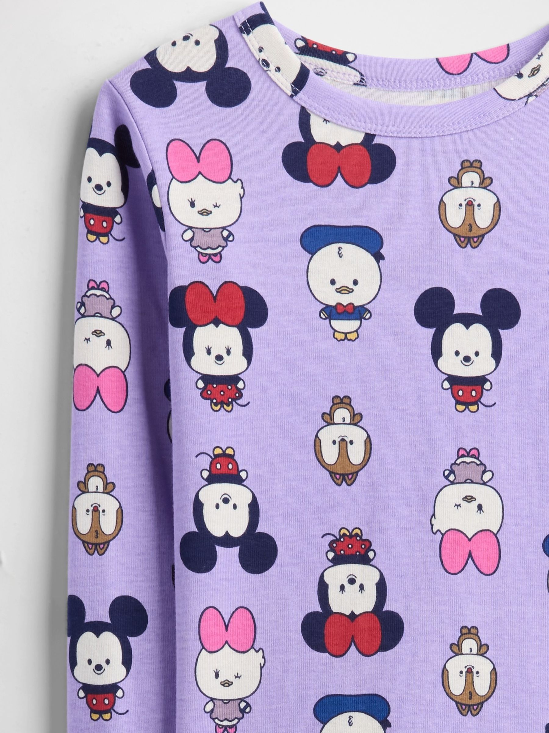 Purple Long Sleeve Pyjamas Top & Trousers Set (6mths-5yrs) - Image 3 of 3
