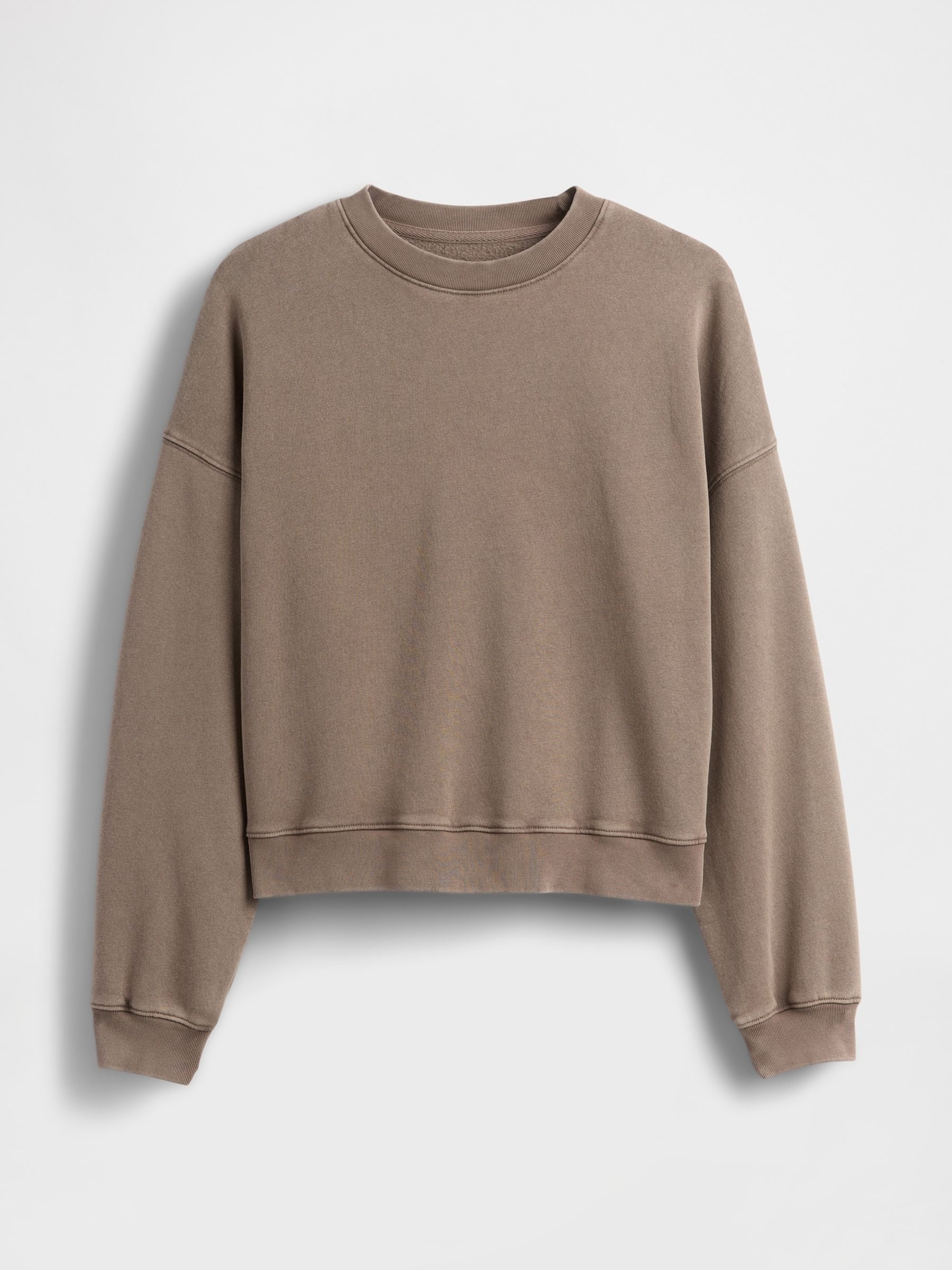 Brown Vintage Soft Wedge Crewneck Sweatshirt - Image 1 of 1