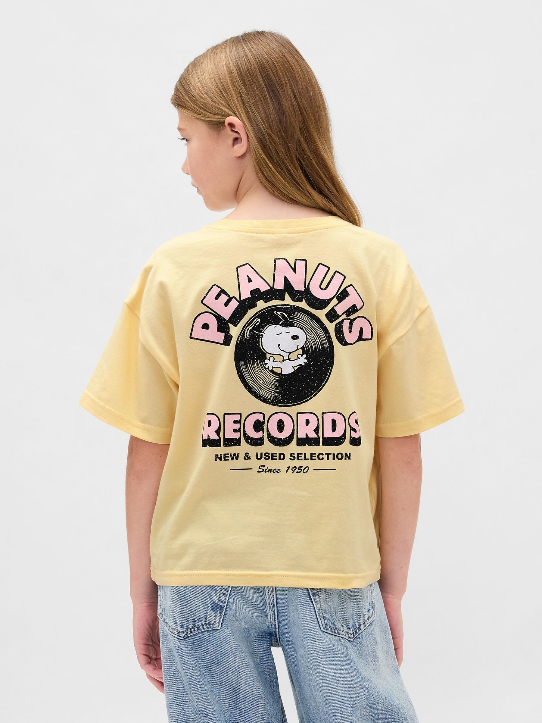Yellow Oversized Graphic T-Shirt - Image 2 of 4