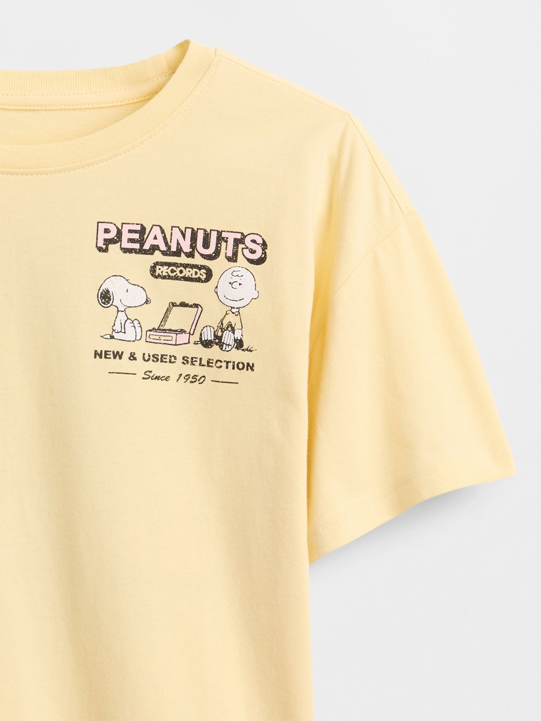 Yellow Oversized Graphic T-Shirt - Image 4 of 4