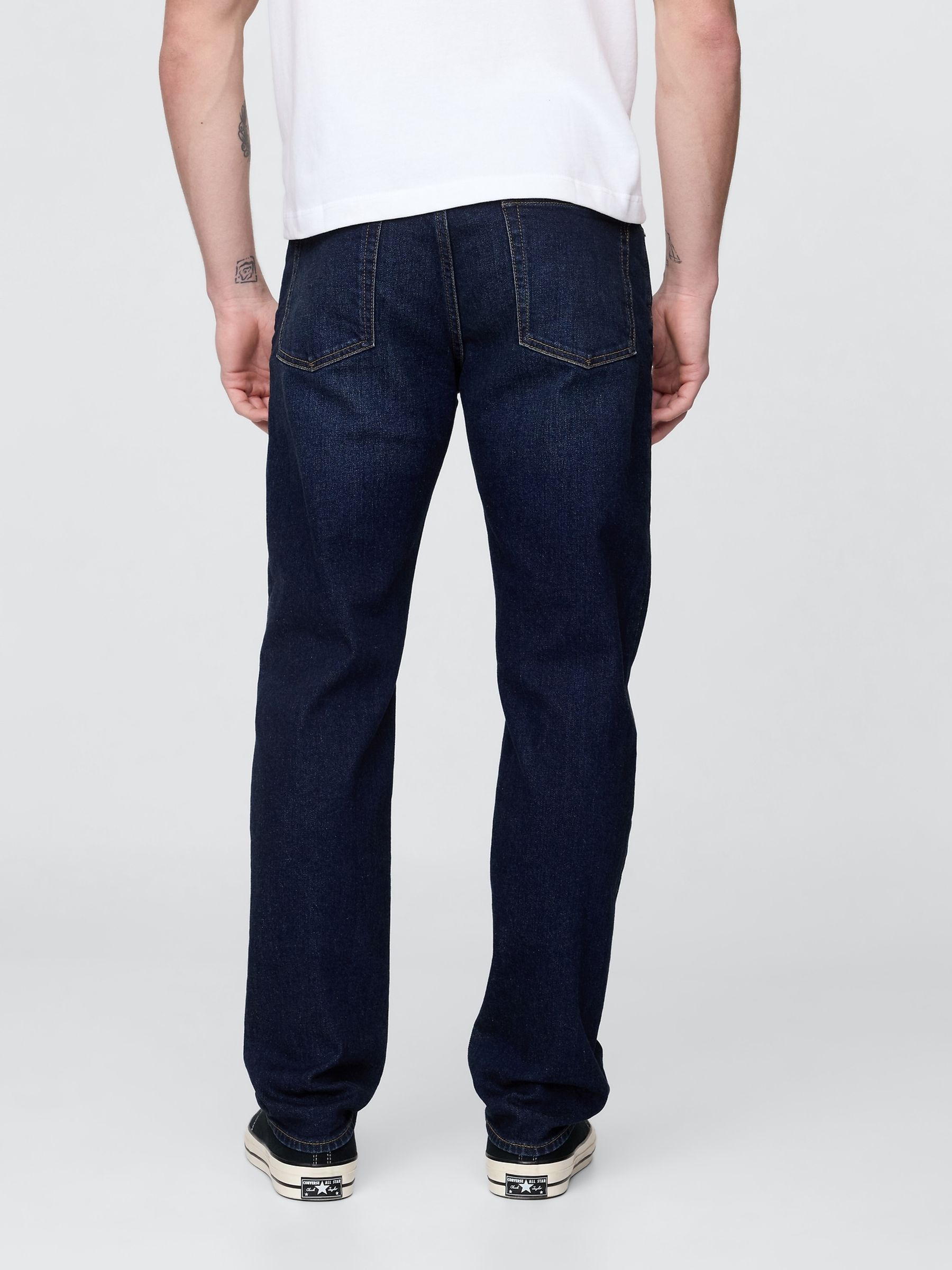Blue Indigo Straight Jeans - Image 3 of 6