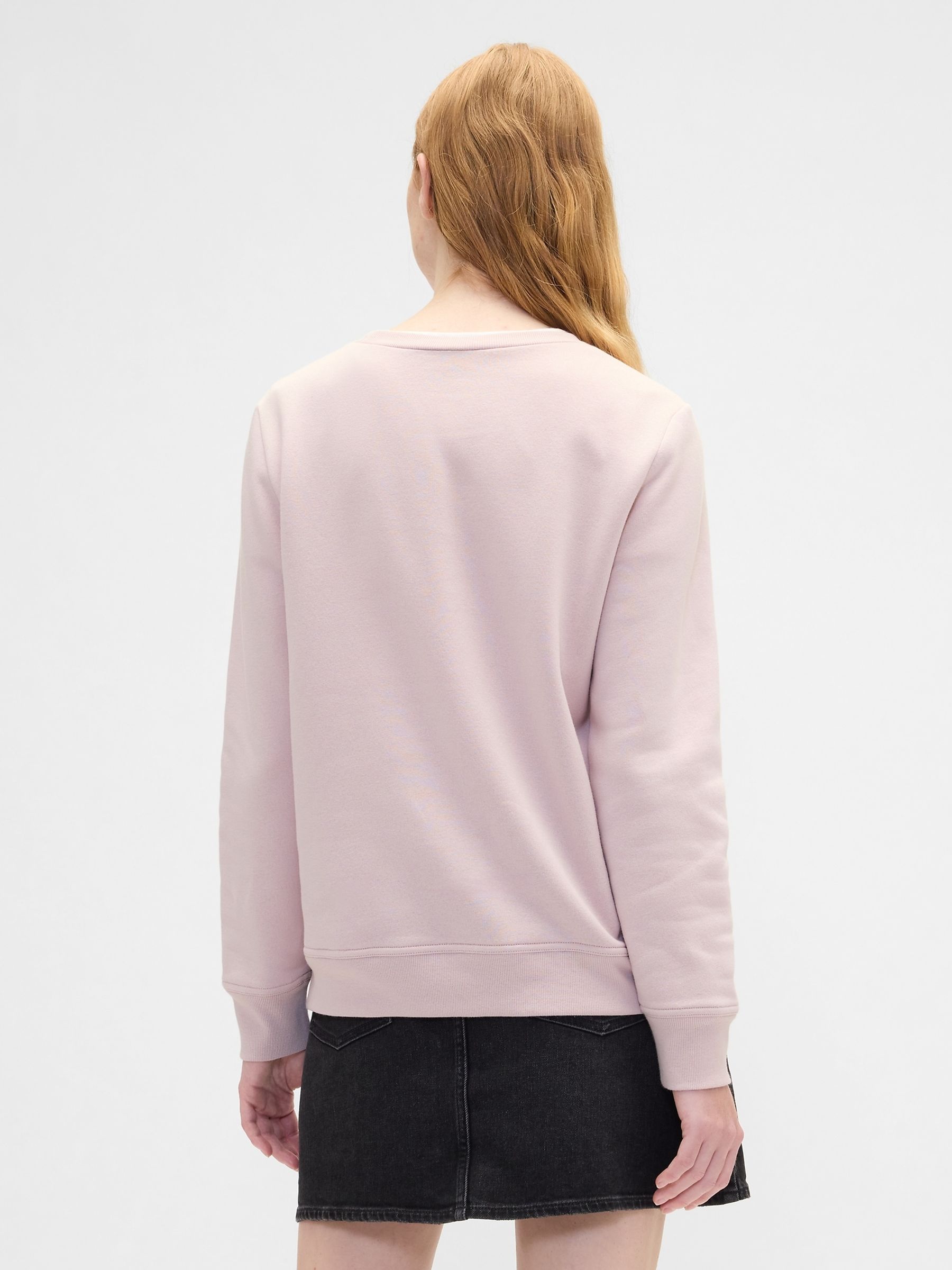 Pink Logo Crewneck Sweatshirt - Image 2 of 5 Pink Logo Crewneck Sweatshirt - Image 2 of 5