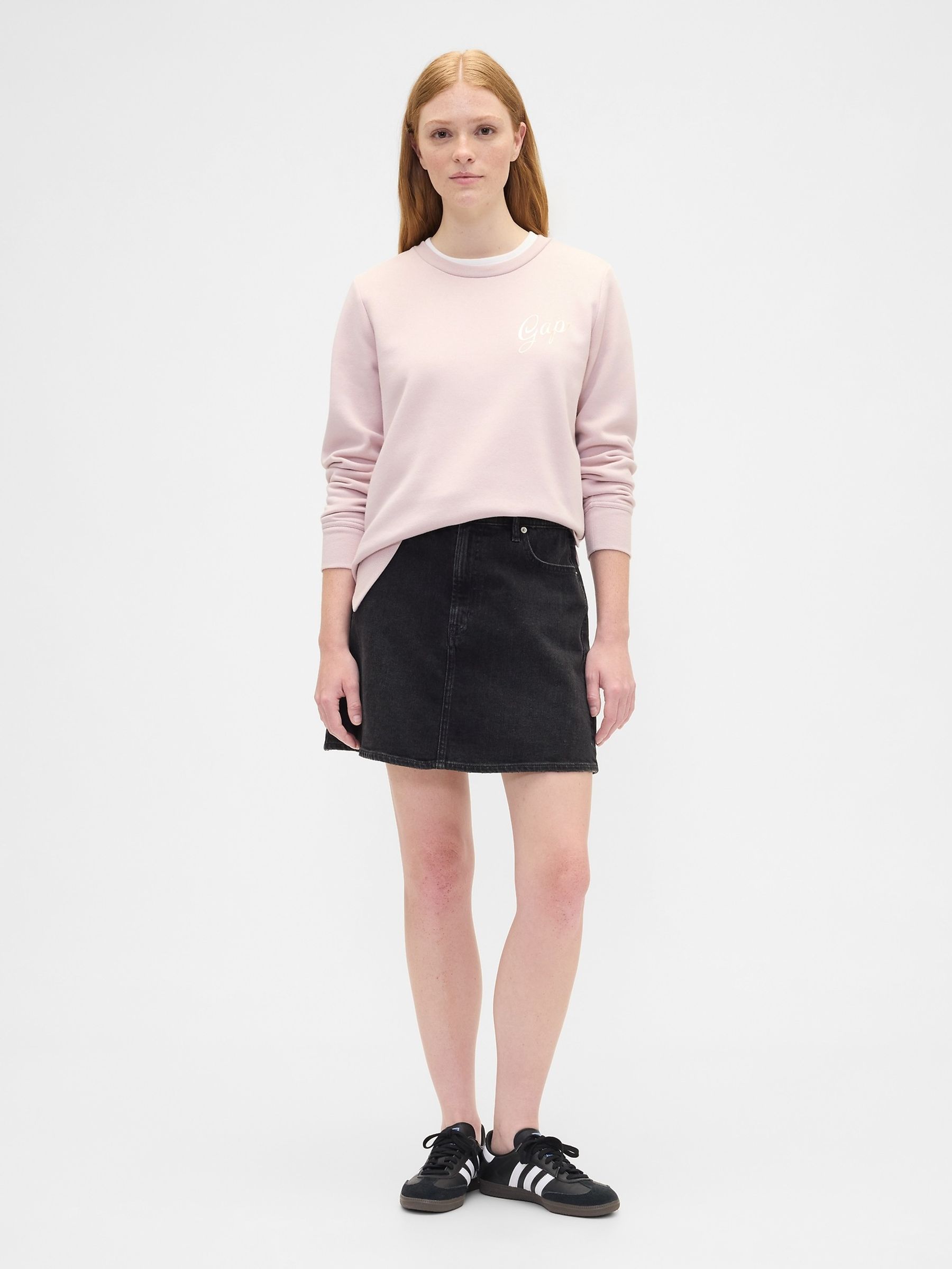 Pink Logo Crewneck Sweatshirt - Image 3 of 5