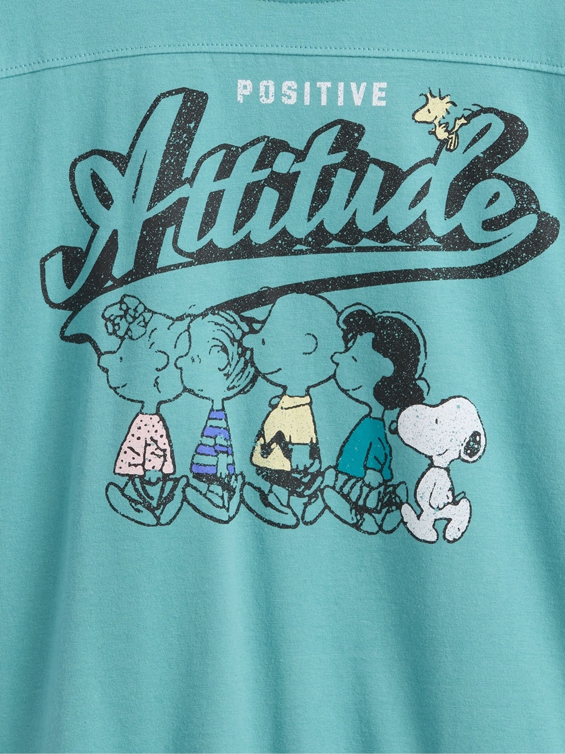 Blue Oversized Graphic T-Shirt - Image 4 of 4