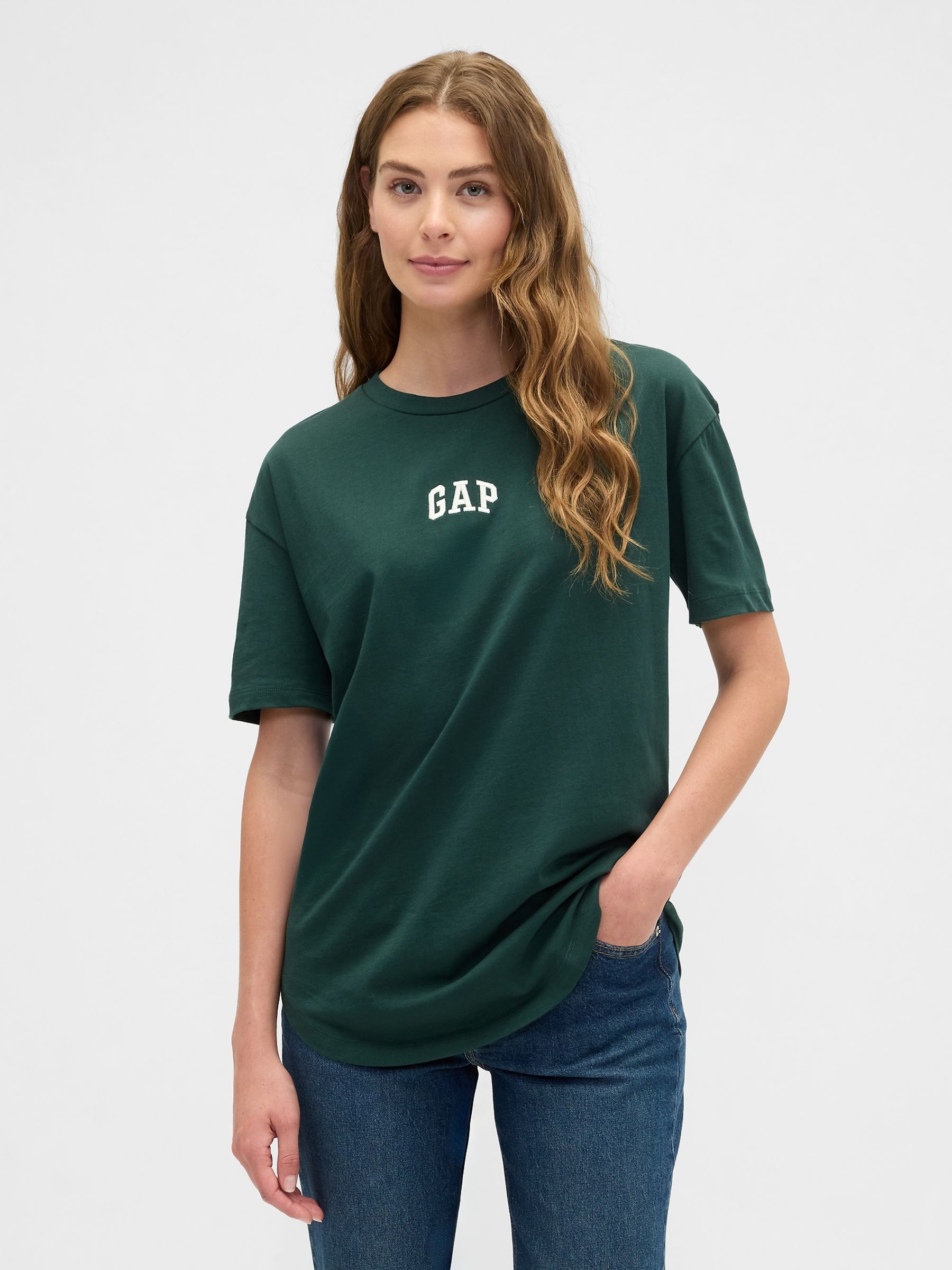 Green Arch Logo T-Shirt - Image 1 of 4