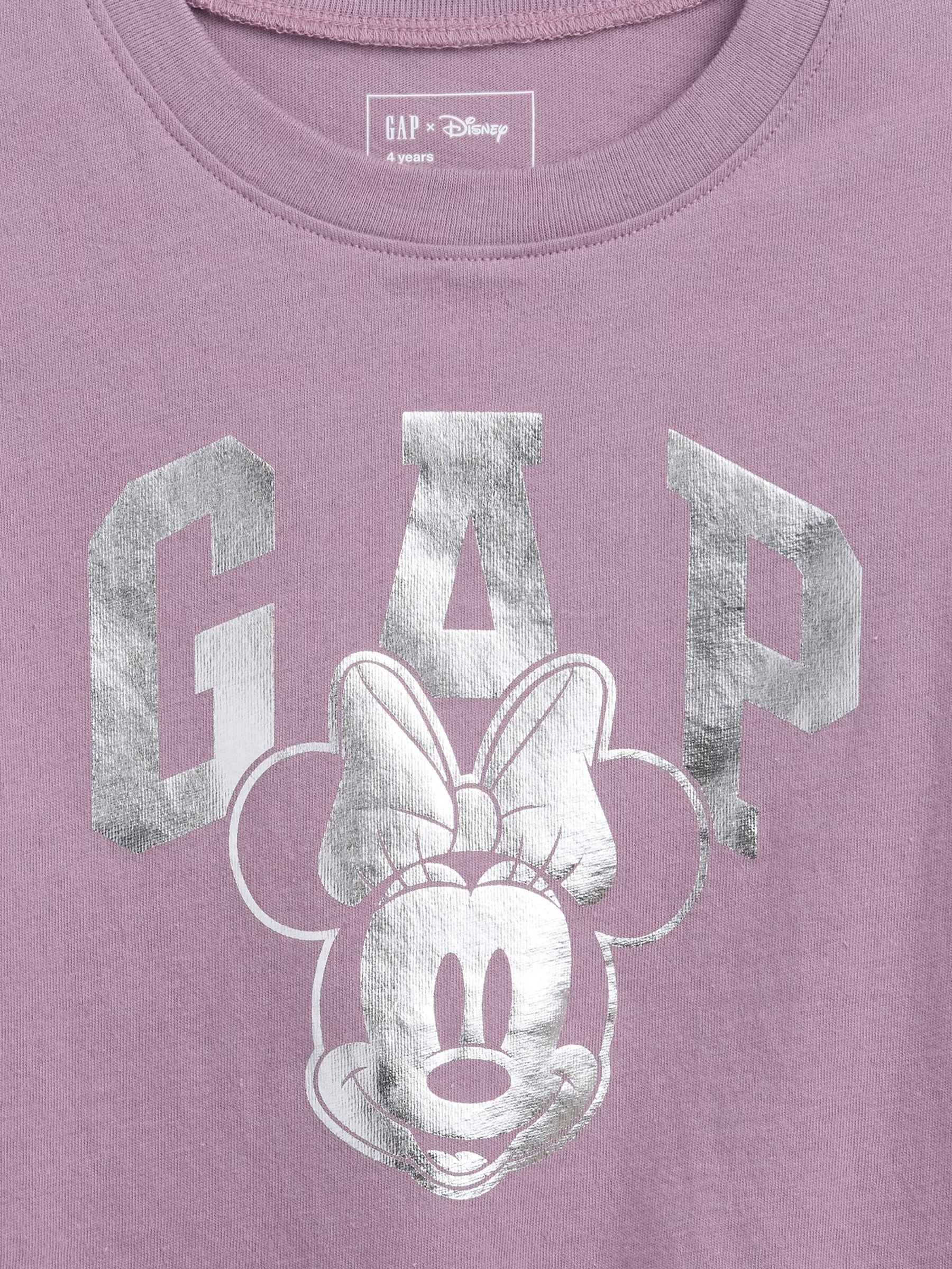 Purple Disney Minnie Mouse Logo T-Shirt - Image 3 of 3