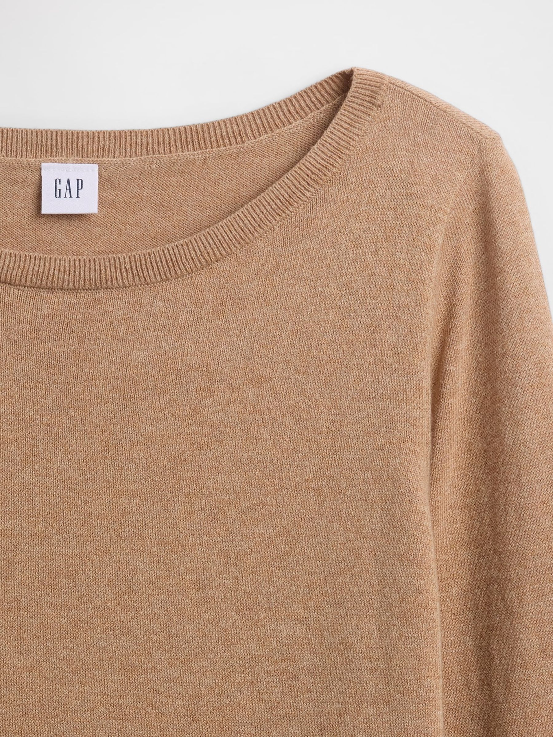 Brown Bella Boat Neck Jumper - Image 5 of 5 Brown Bella Boat Neck Jumper - Image 5 of 5