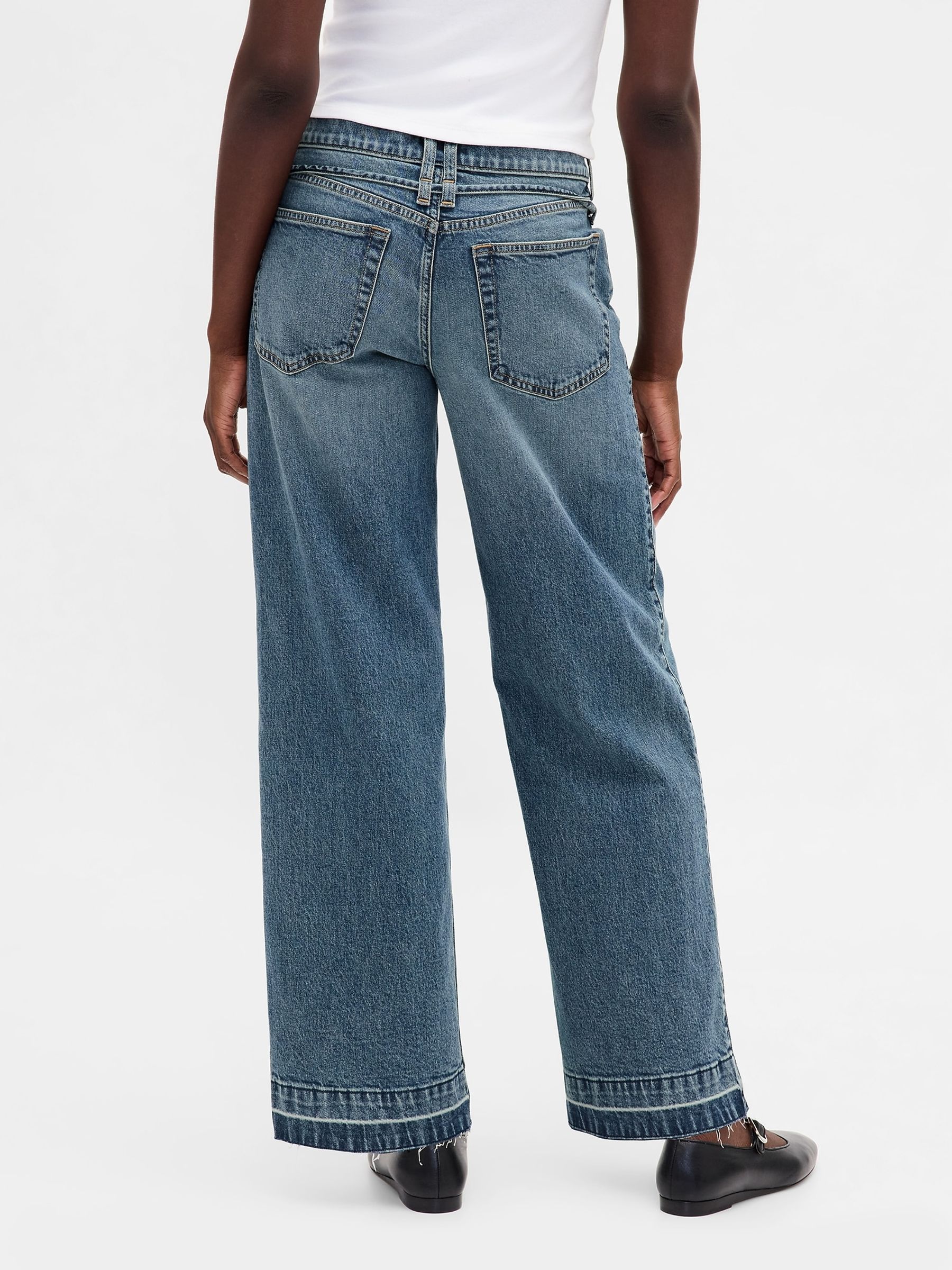 Blue Low Waisted '90s Loose Jeans - Image 2 of 6