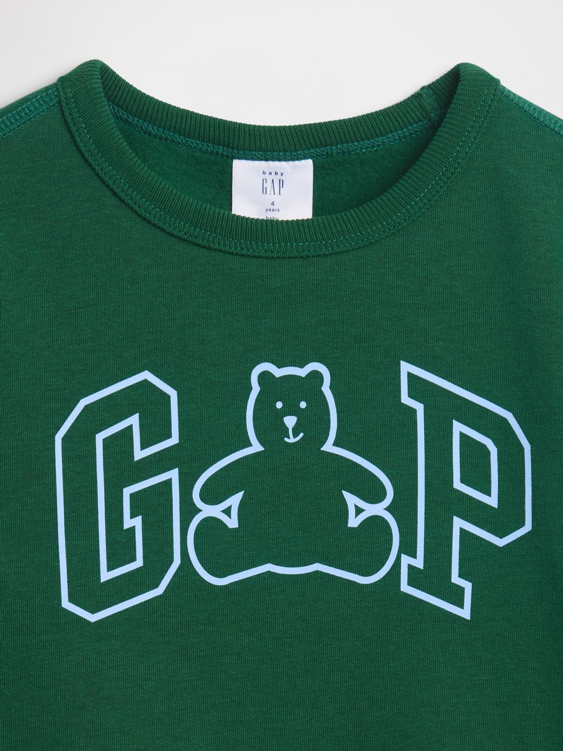 Green Logo Sweatshirt (6mths-5yrs) - Image 3 of 3
