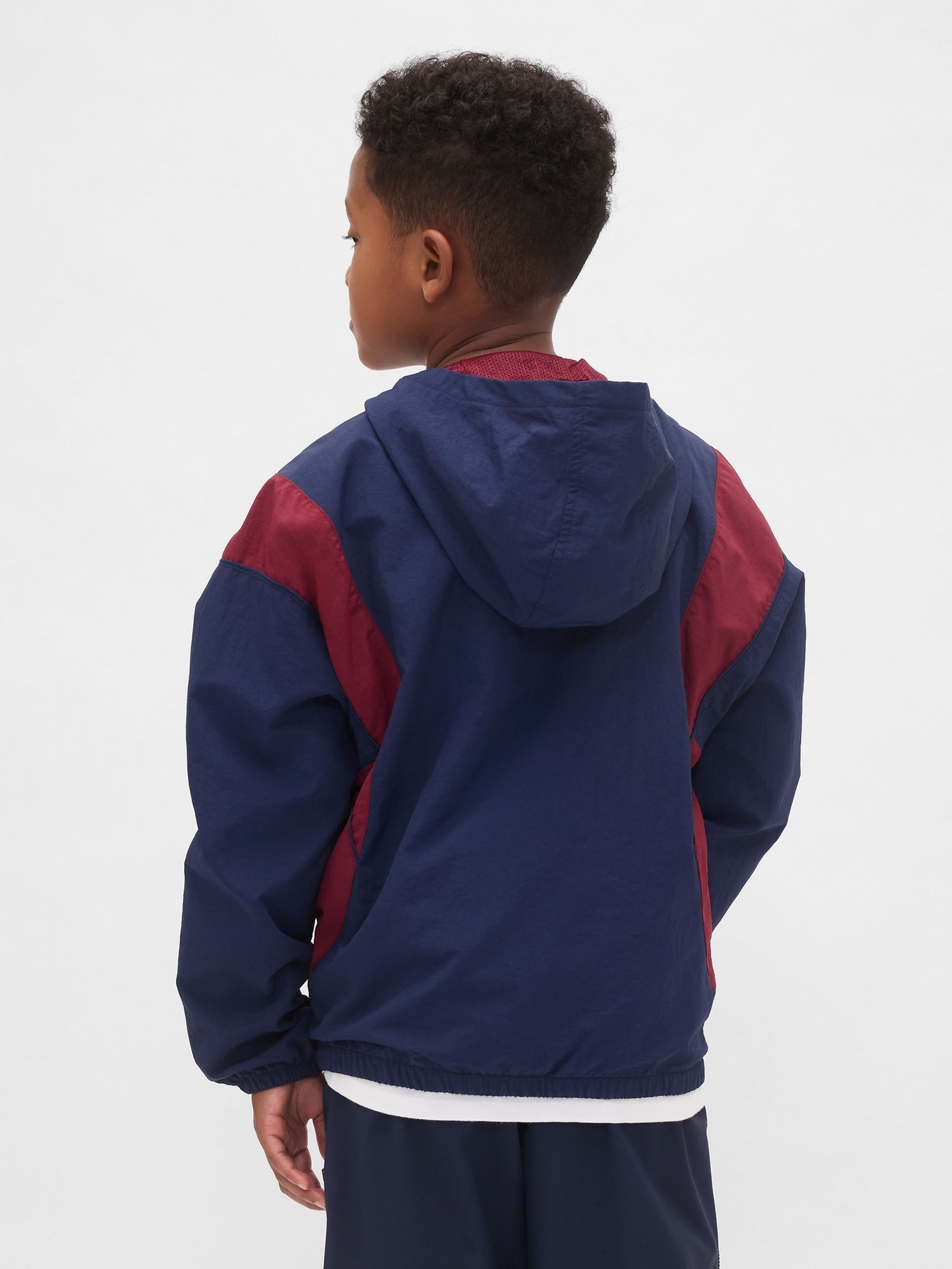 Blue Polyamide Anorak Jacket (4-13yrs) - Image 2 of 5