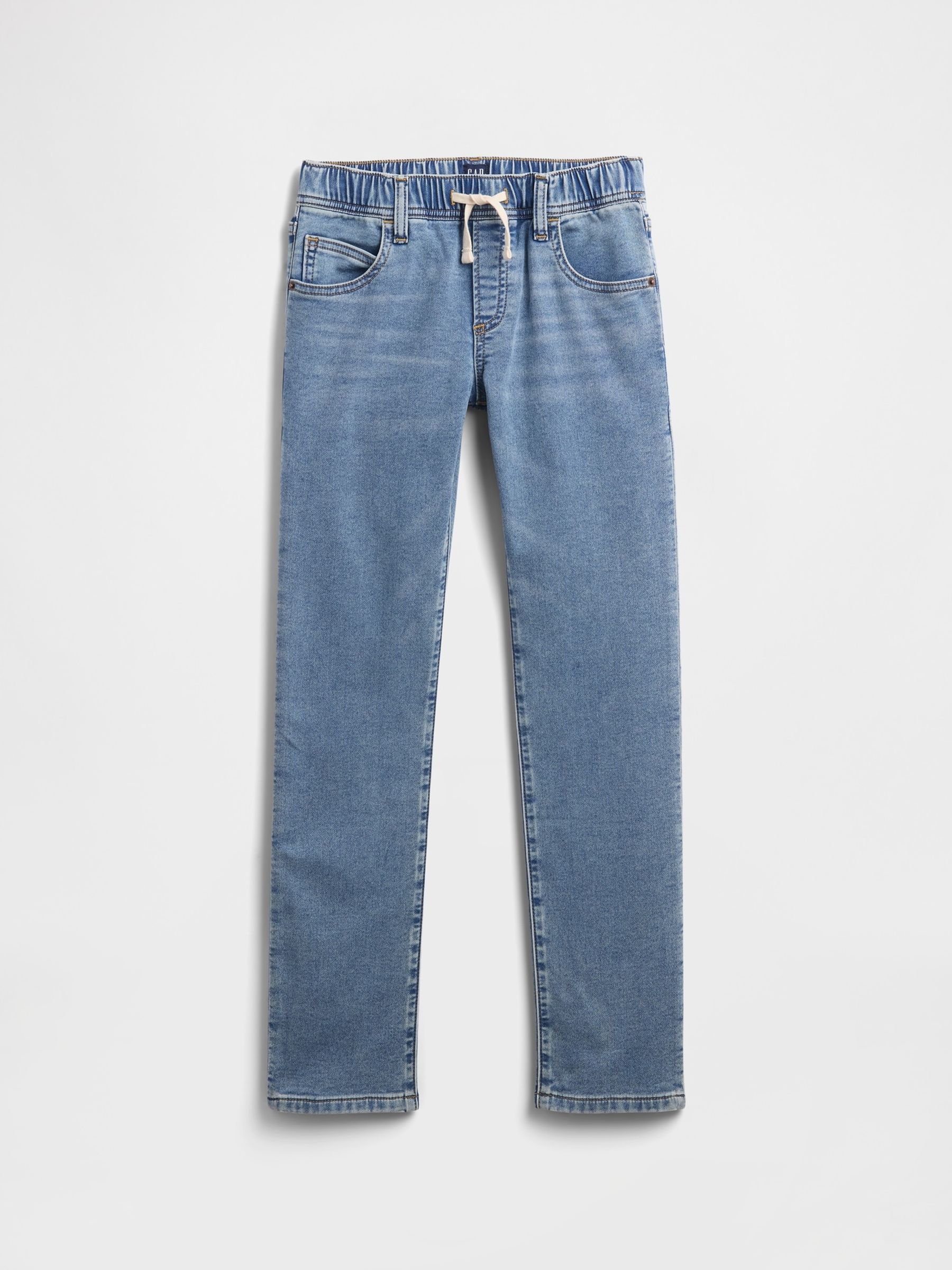 Blue Pull On Slim Jogger Jeans - Image 1 of 4