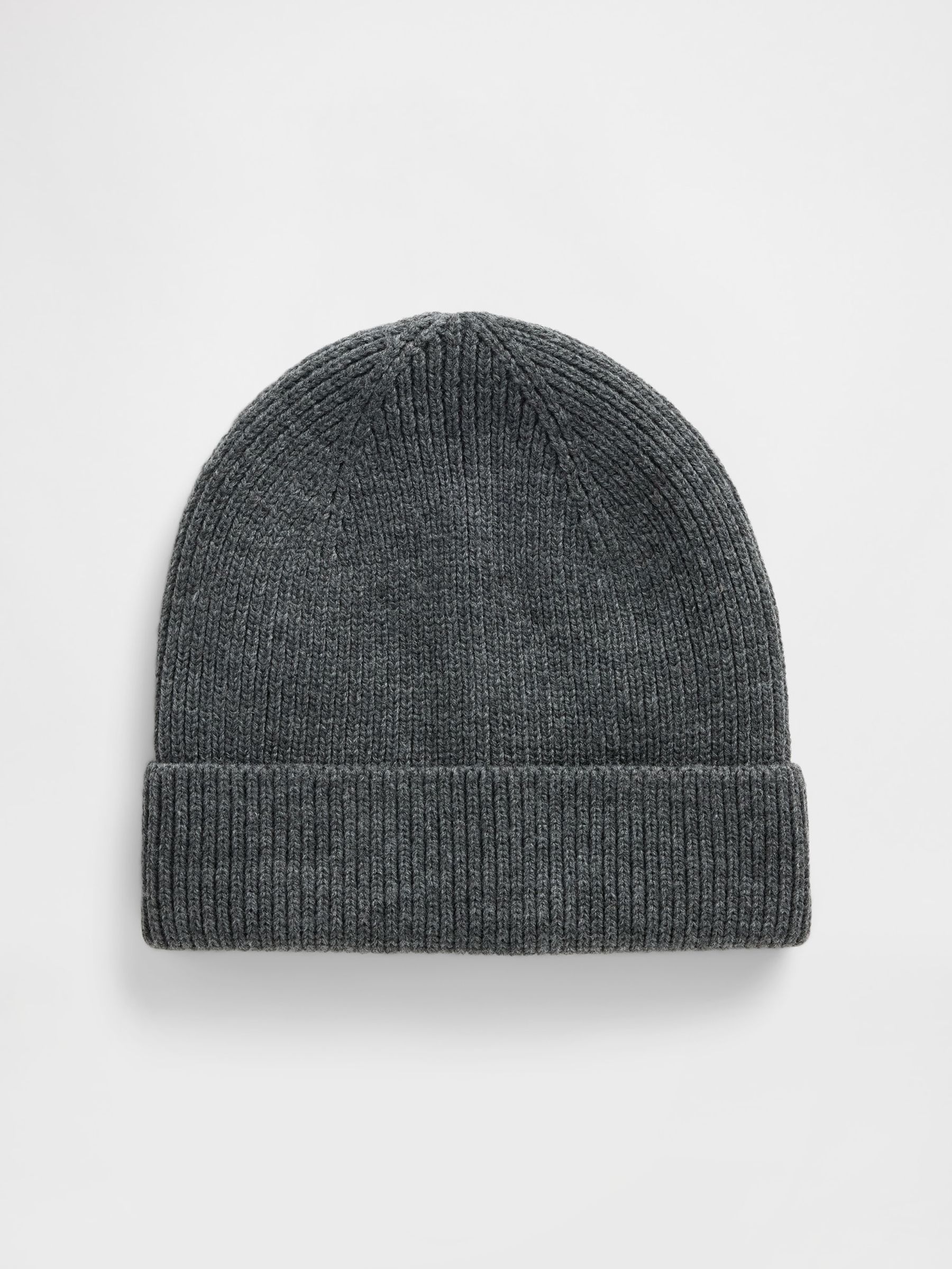 Grey V Cosy Ribbed Hat - Image 1 of 1