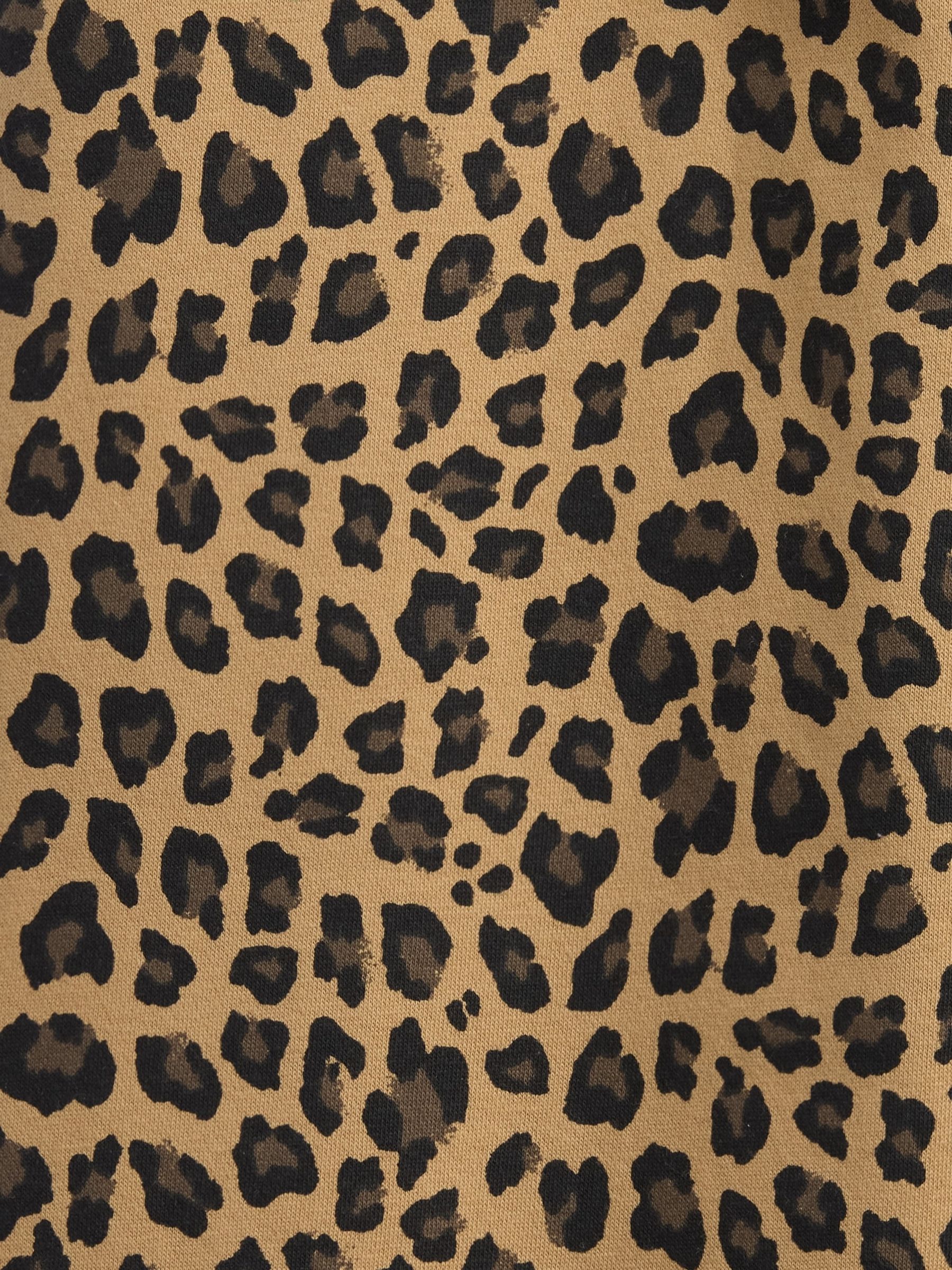 Brown Leopard Print VintageSoft Baggy Joggers (4-13yrs) - Image 5 of 5
