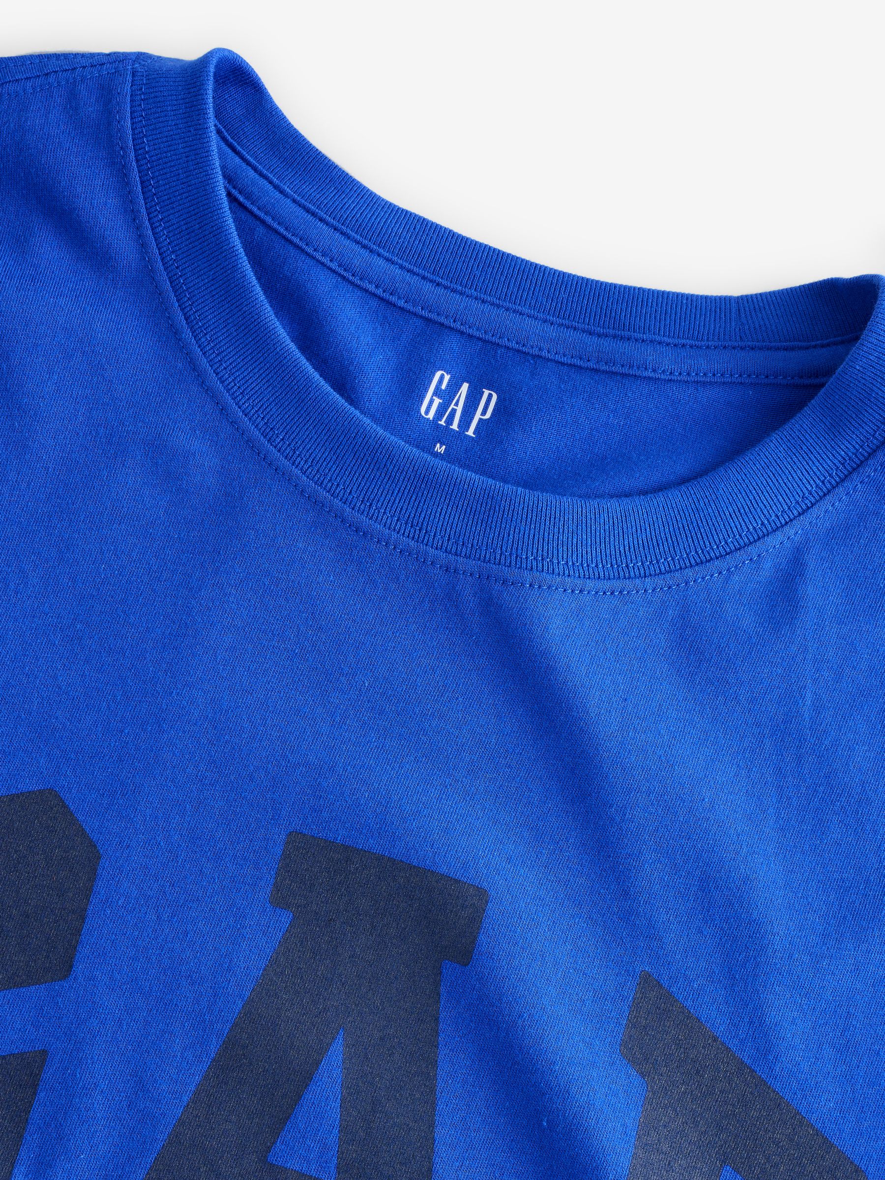 Blue Everyday Soft Logo Crew Neck T-Shirt - Image 3 of 4