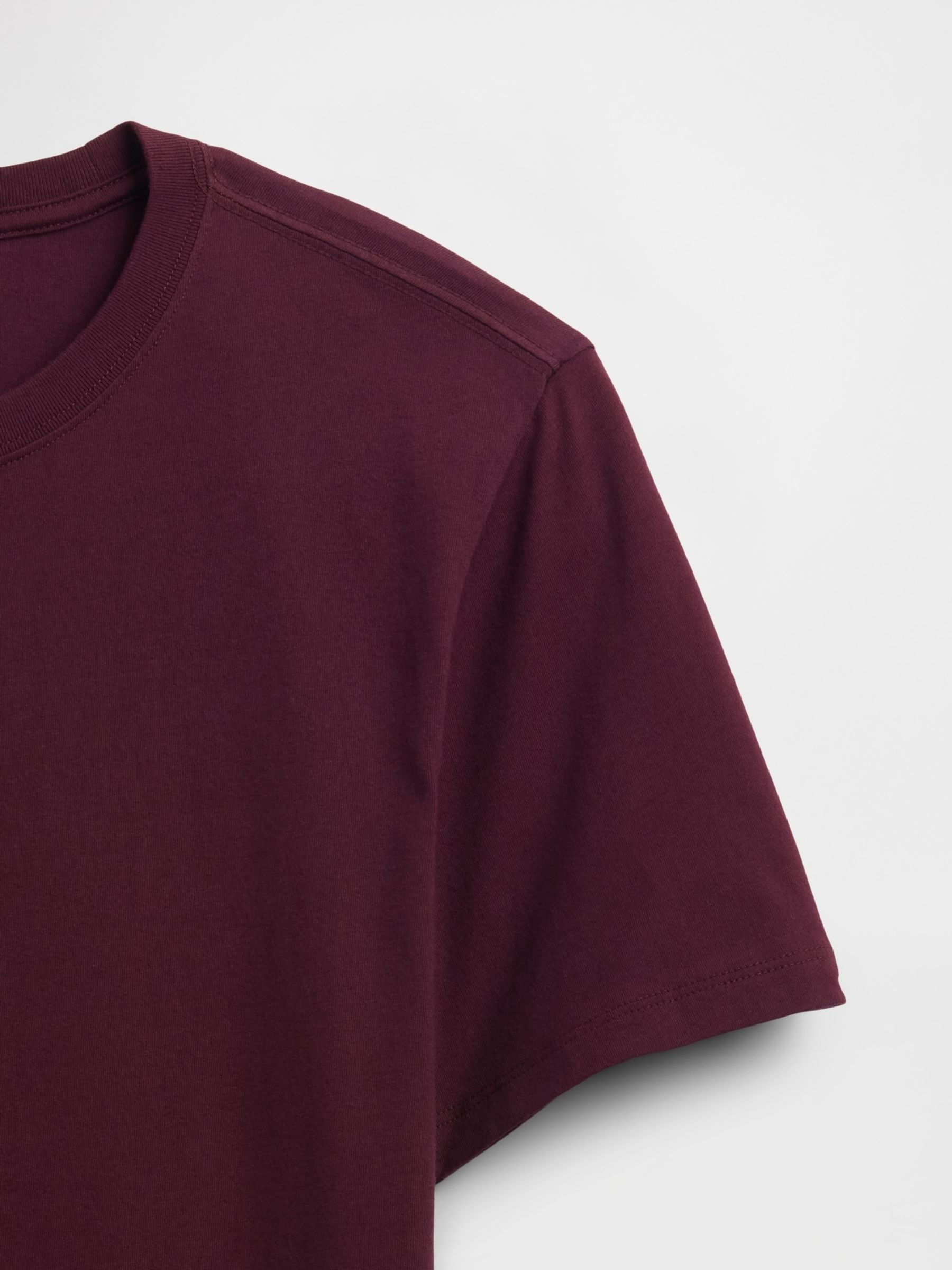 Red Everyday Soft Crew Neck T-Shirt - Image 5 of 5 Red Everyday Soft Crew Neck T-Shirt - Image 5 of 5
