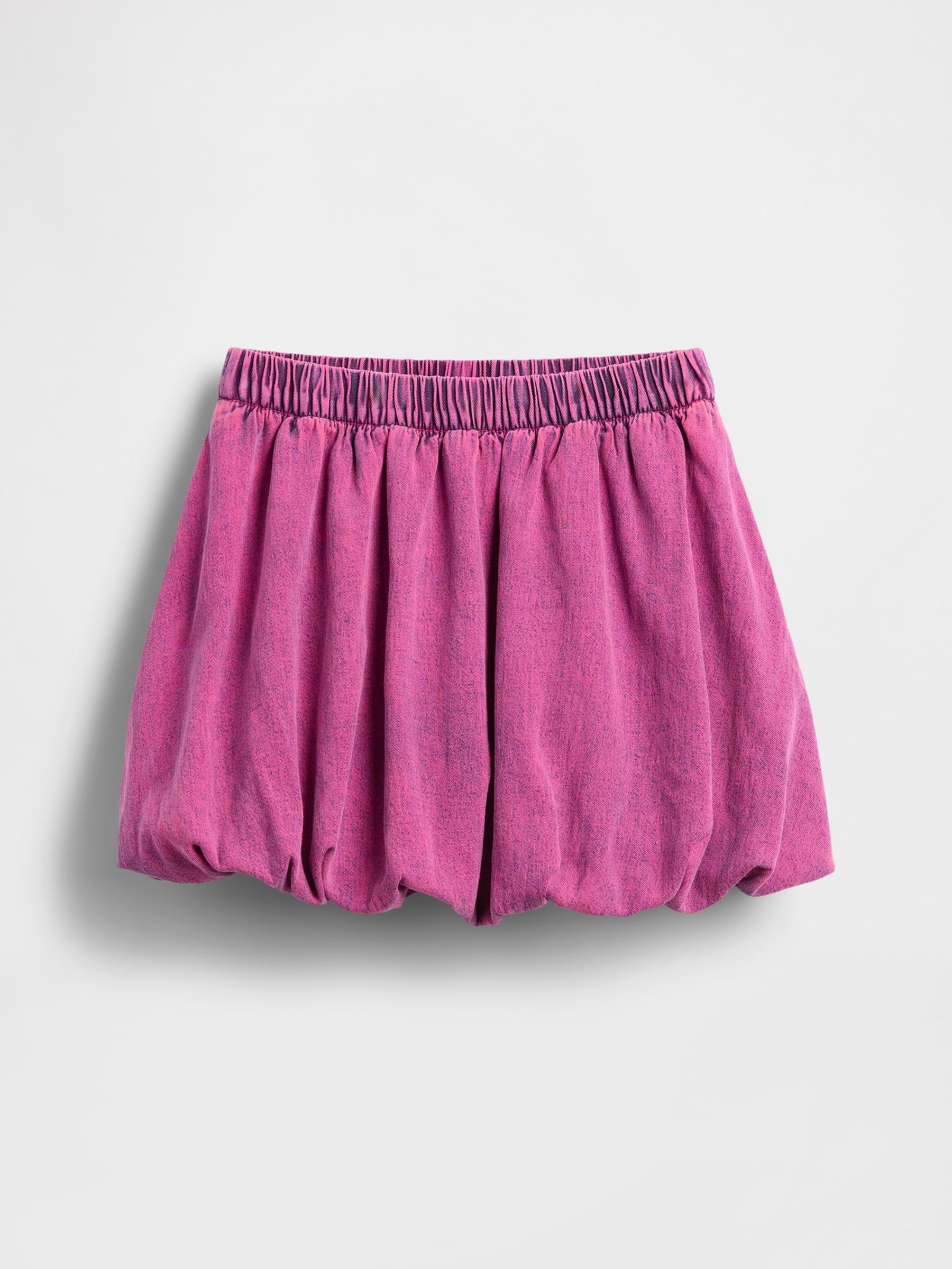 Pink Denim Bubble Skort (4-13yrs) - Image 3 of 4