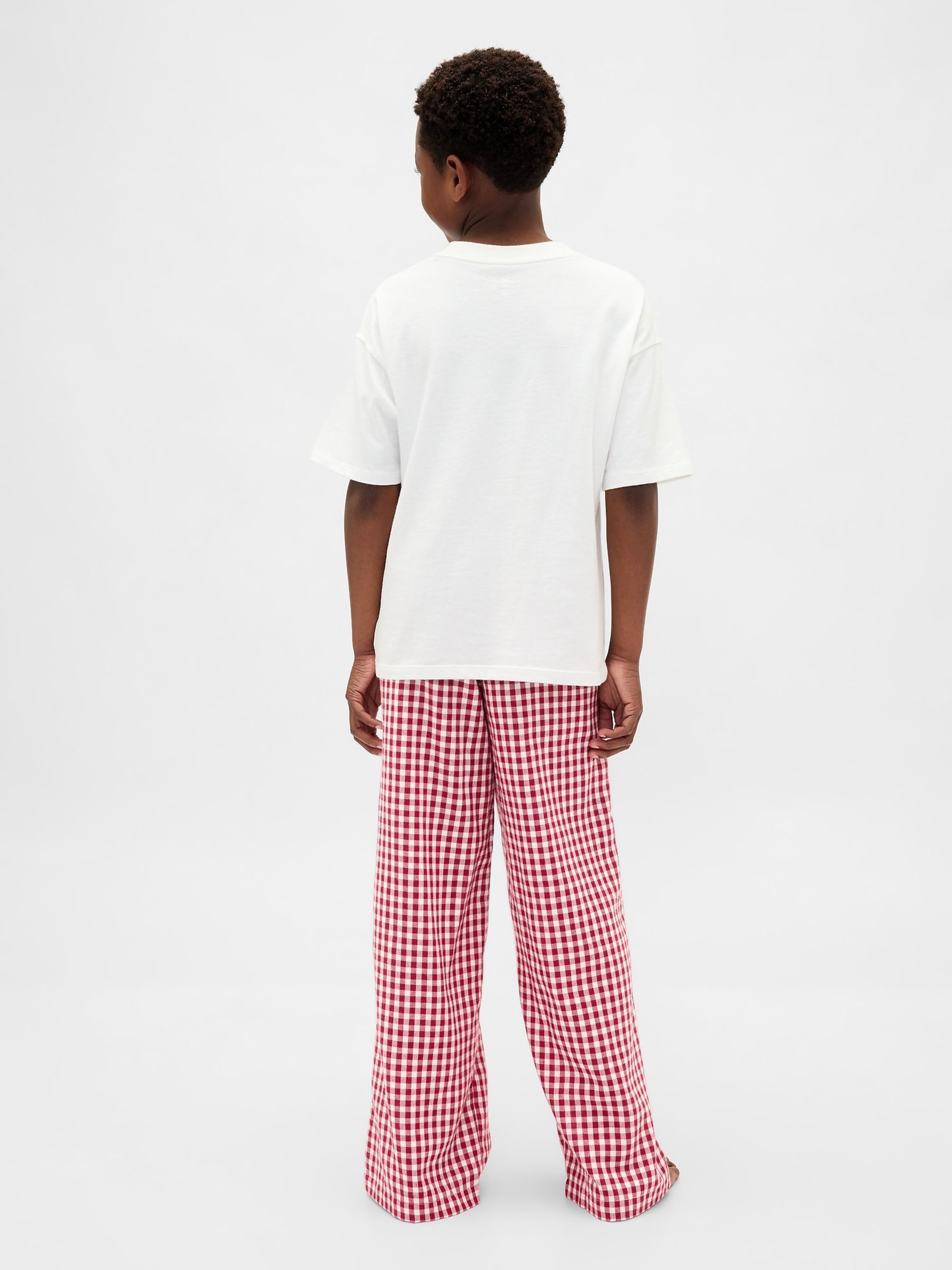 Red Flannel Pyjama Trousers (6-13yrs) - Image 2 of 6
