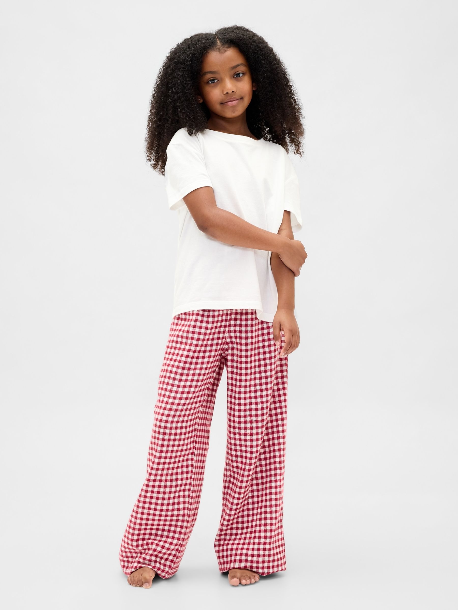 Red Flannel Pyjama Trousers (6-13yrs) - Image 4 of 6
