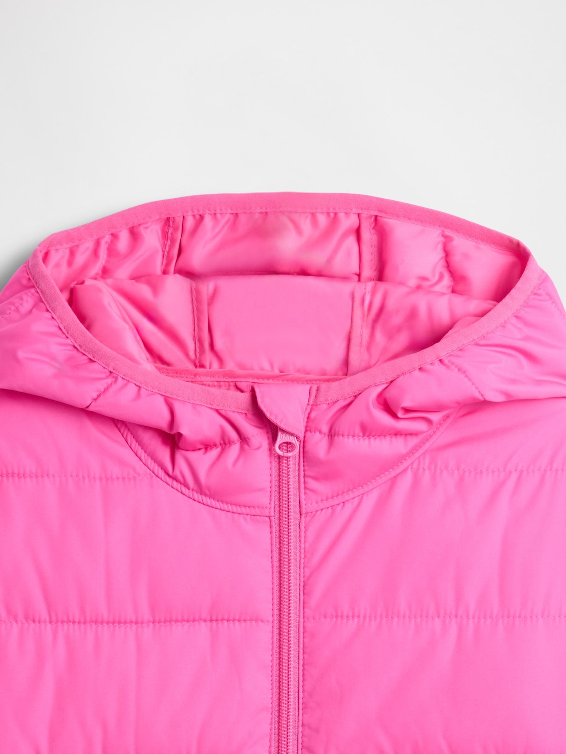 Bright Pink Cold Control Puffer Jacket (4-13yrs) - Image 5 of 5