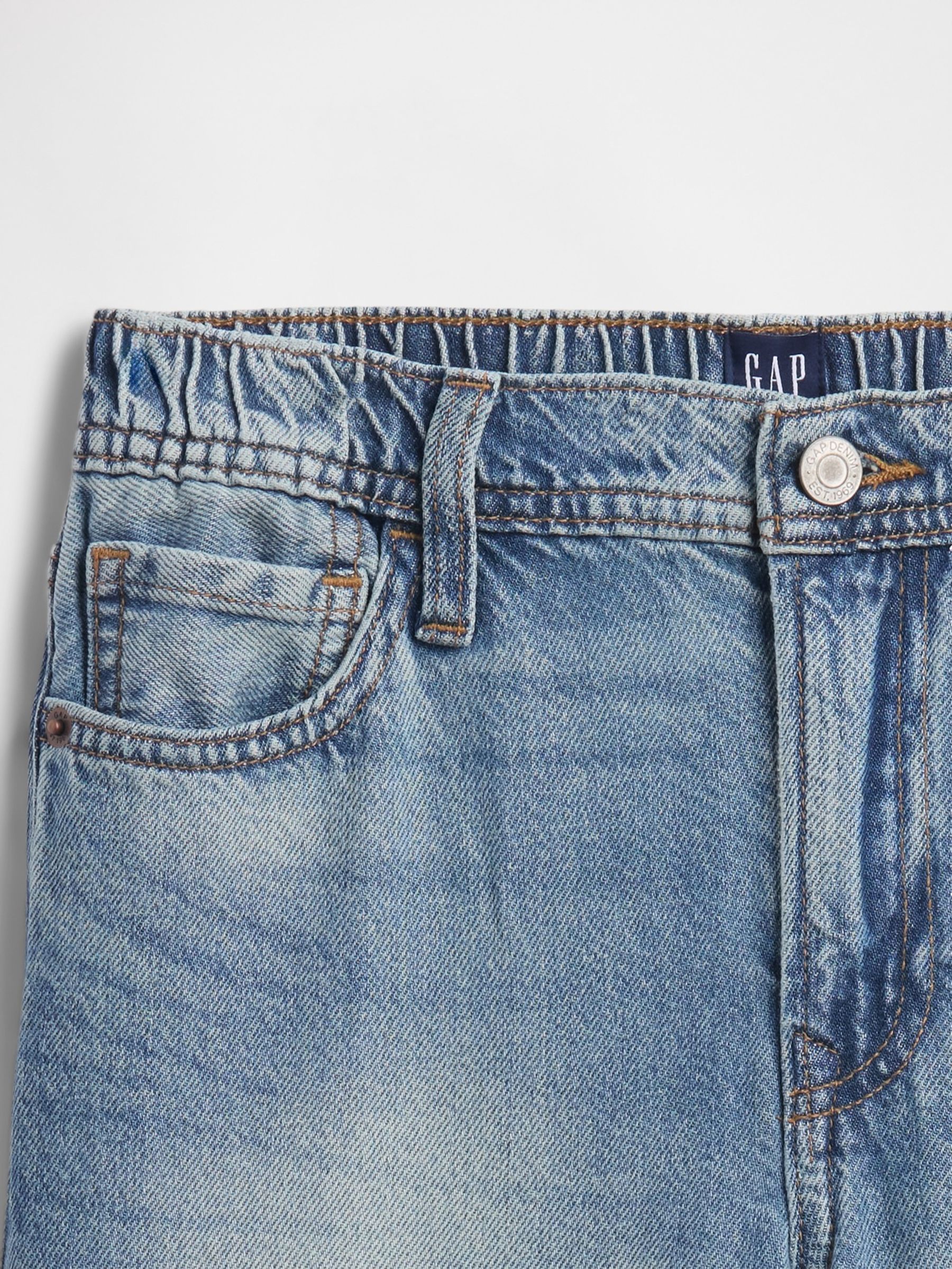 Blue Baggy Jeans (5-13yrs) - Image 3 of 3
