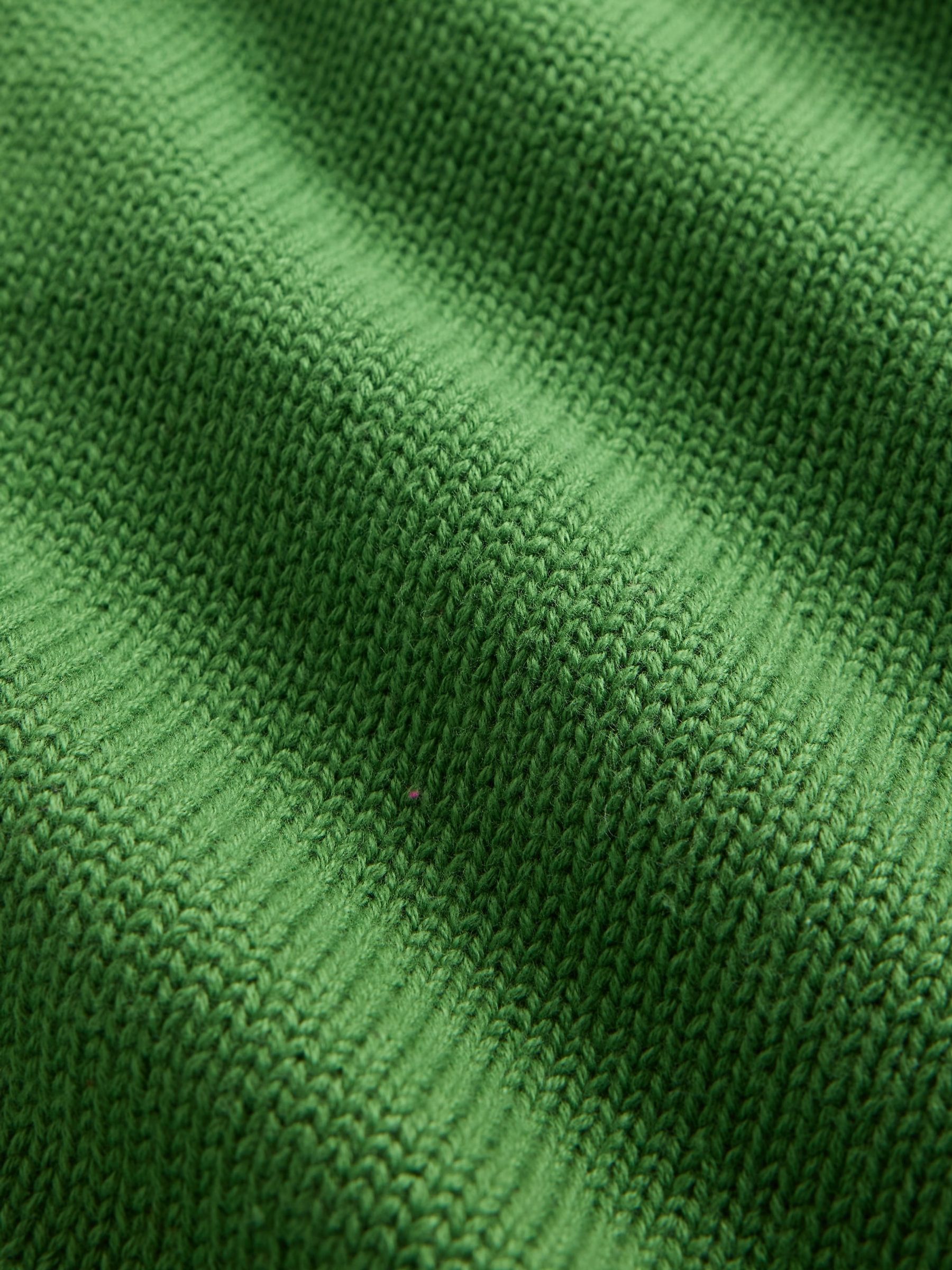 Green Boxy V-Neck Jumper - Image 5 of 5 Green Boxy V-Neck Jumper - Image 5 of 5