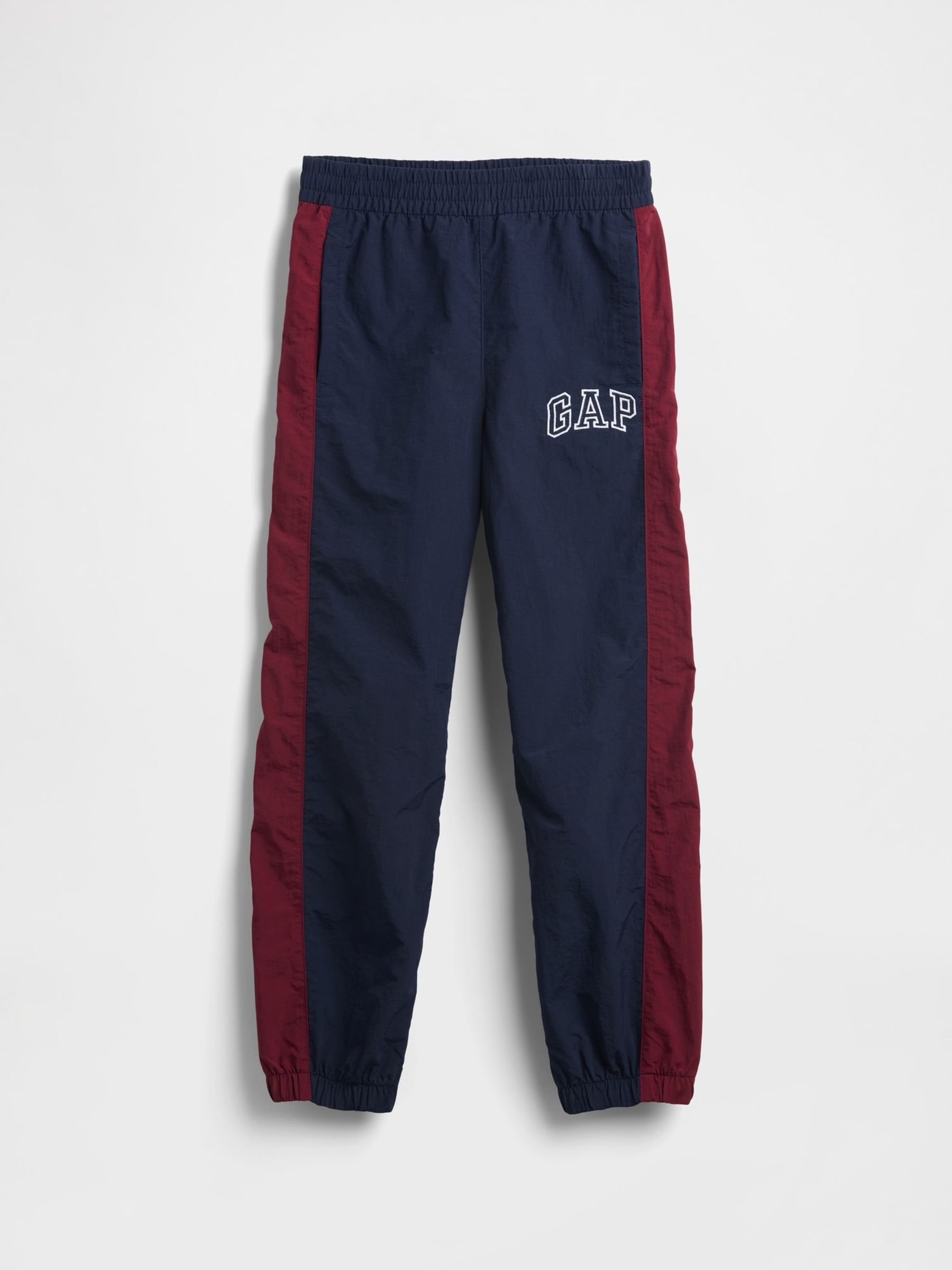 Blue Polyamide Relaxed Logo Joggers (4-13yrs) - Image 4 of 5