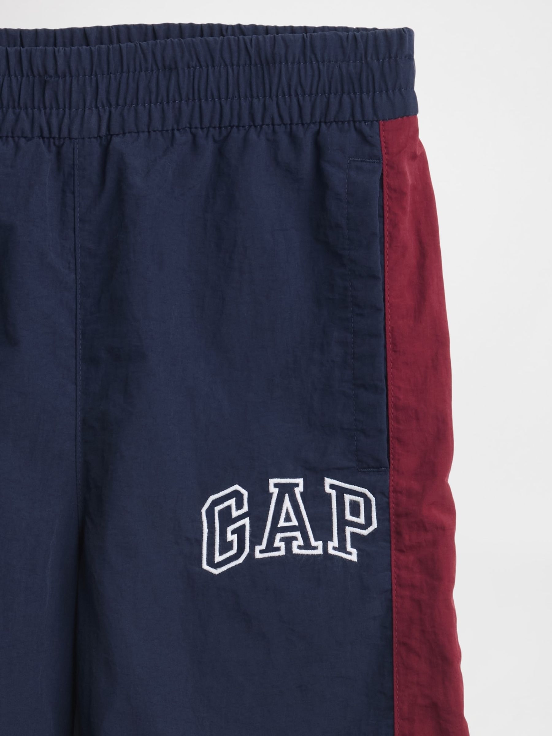 Blue Polyamide Relaxed Logo Joggers (4-13yrs) - Image 5 of 5