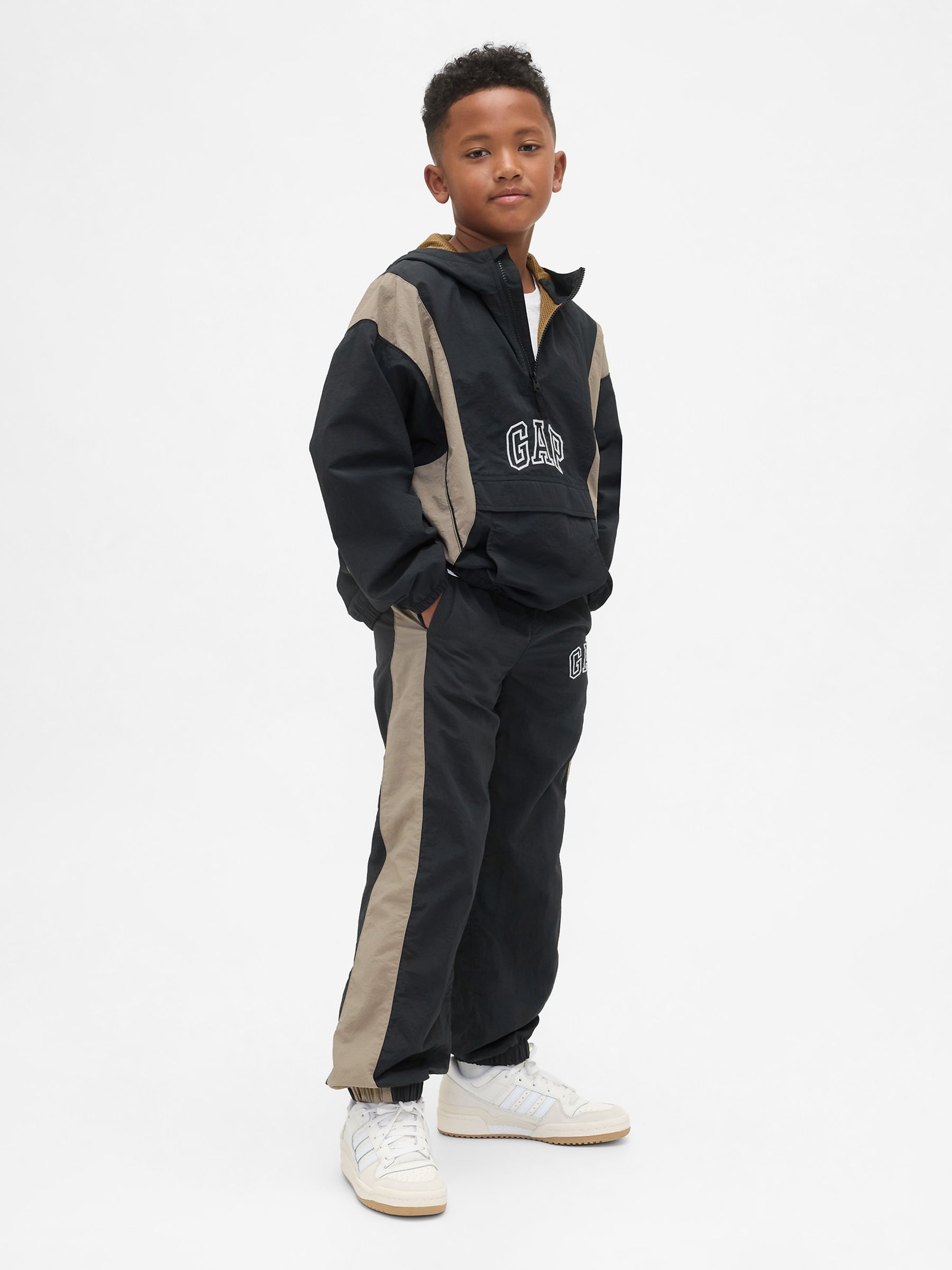 Black Polyamide Anorak Jacket (4-13yrs) - Image 3 of 5