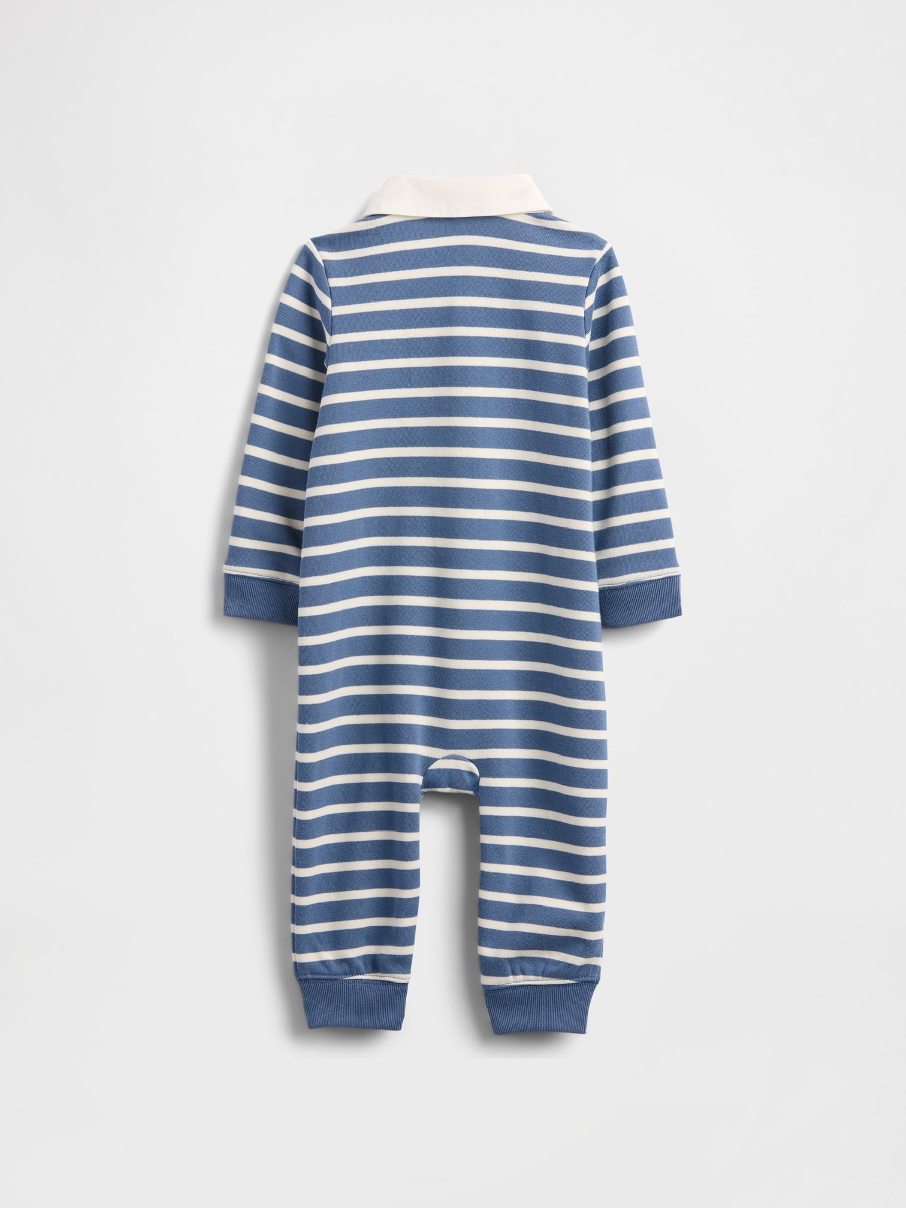 Blue VintageSoft Varsity Bear Logo Sleepsuits One-Piece (Newborn-24mths) - Image 2 of 4