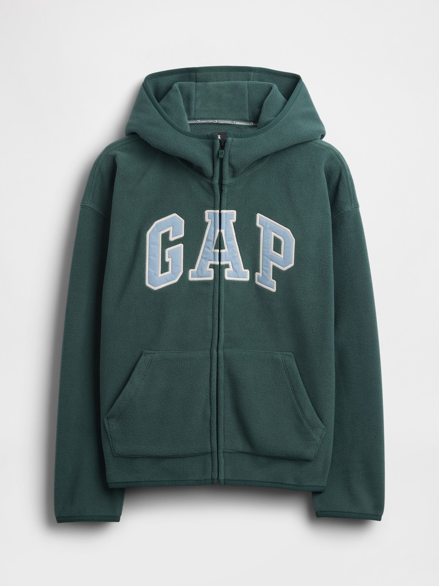 Green VintageSoft Logo Zip Hoodie (4-13yrs) - Image 4 of 5