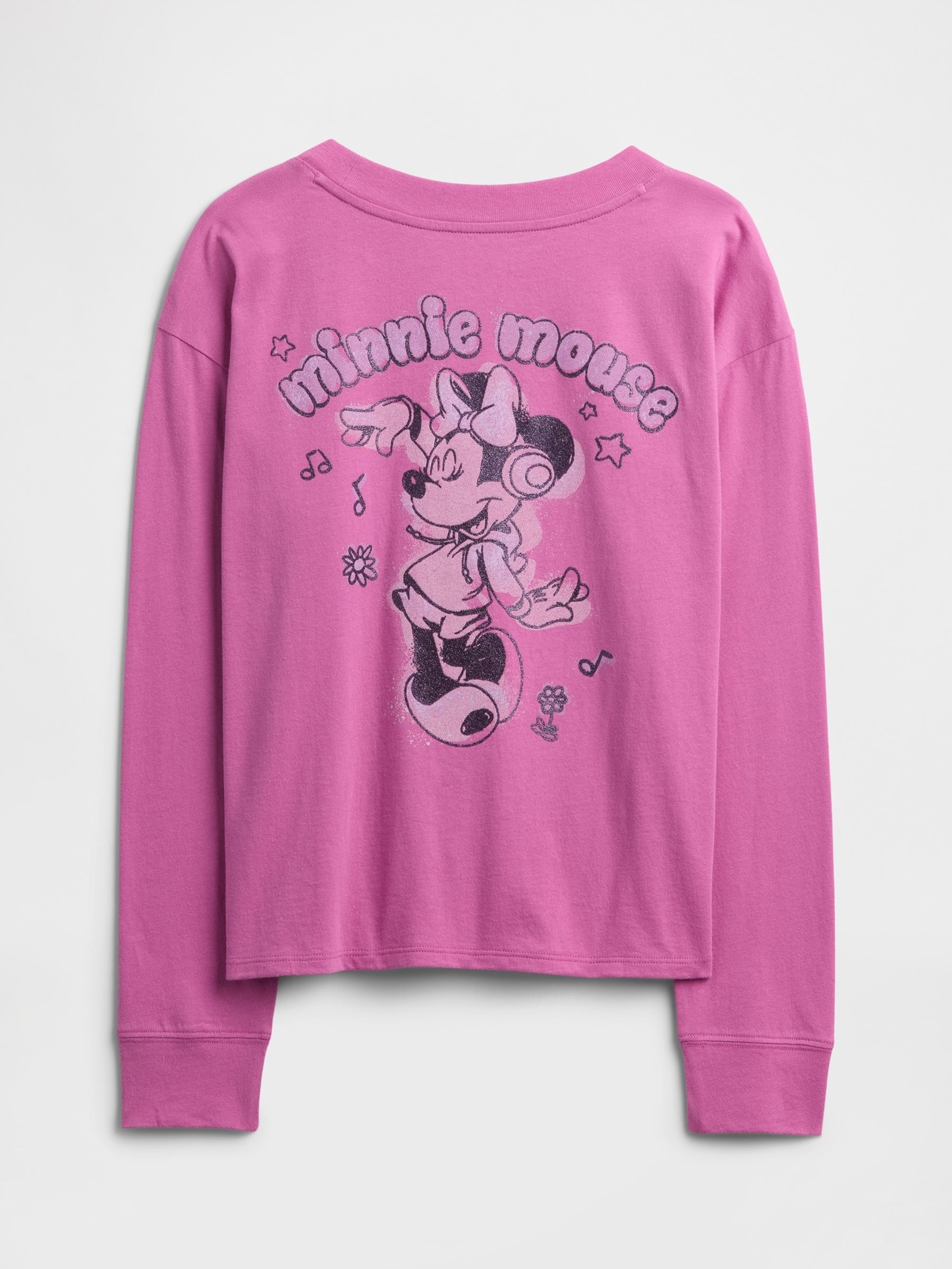 Pink Disney Oversized Graphic T-Shirt (4-13yrs) - Image 2 of 2
