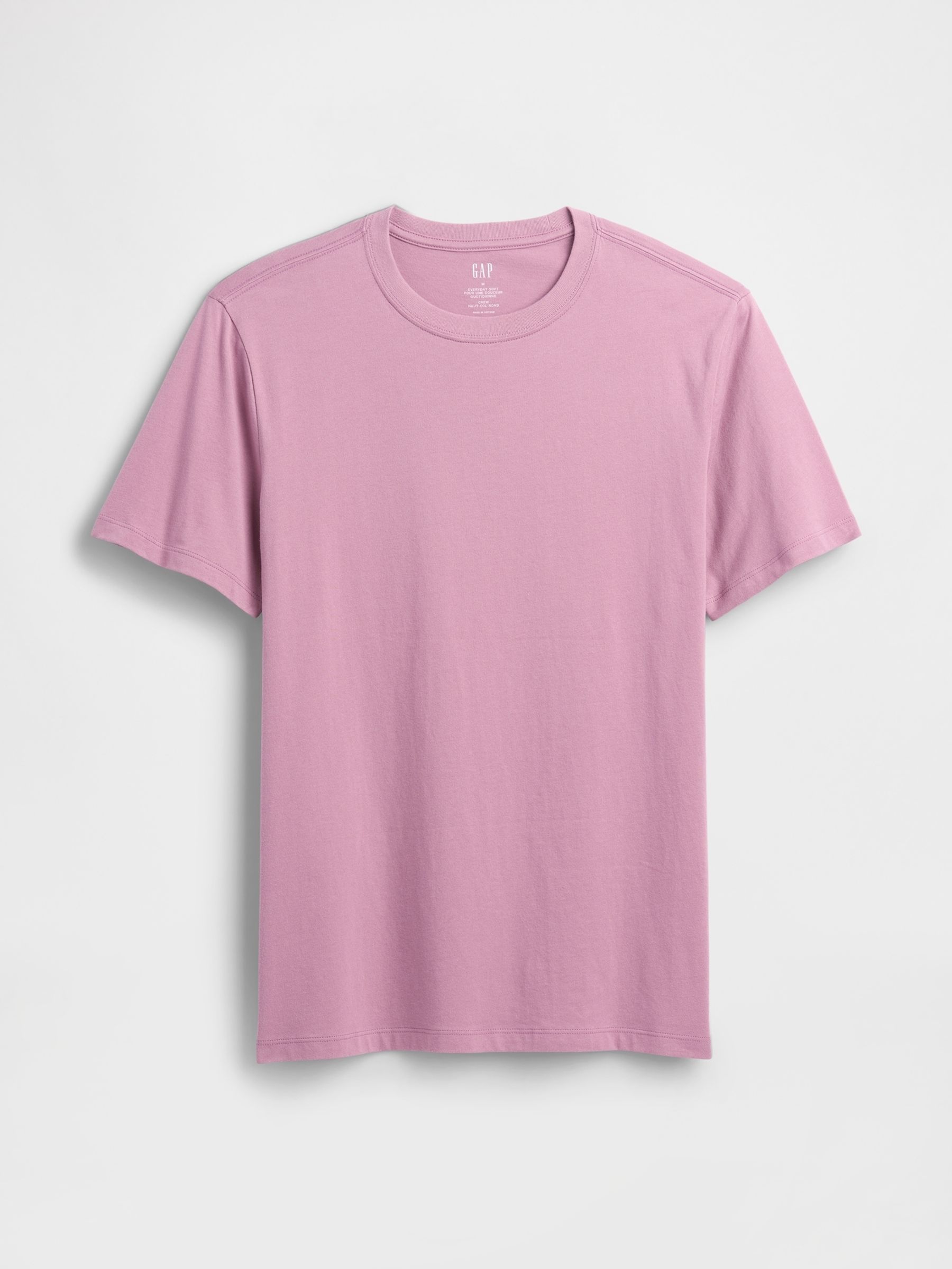 Pink Everyday Soft Crew Neck T-Shirt - Image 4 of 5