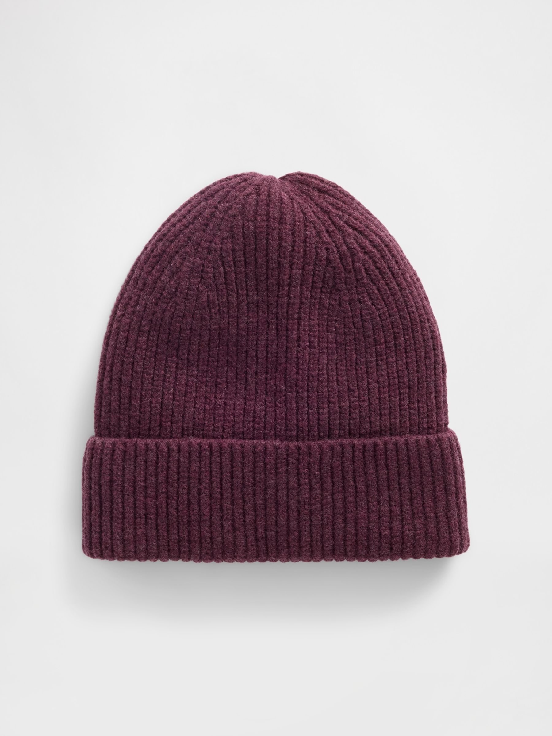 Burgundy Red CashSoft Stretch Beanie - Image 1 of 1