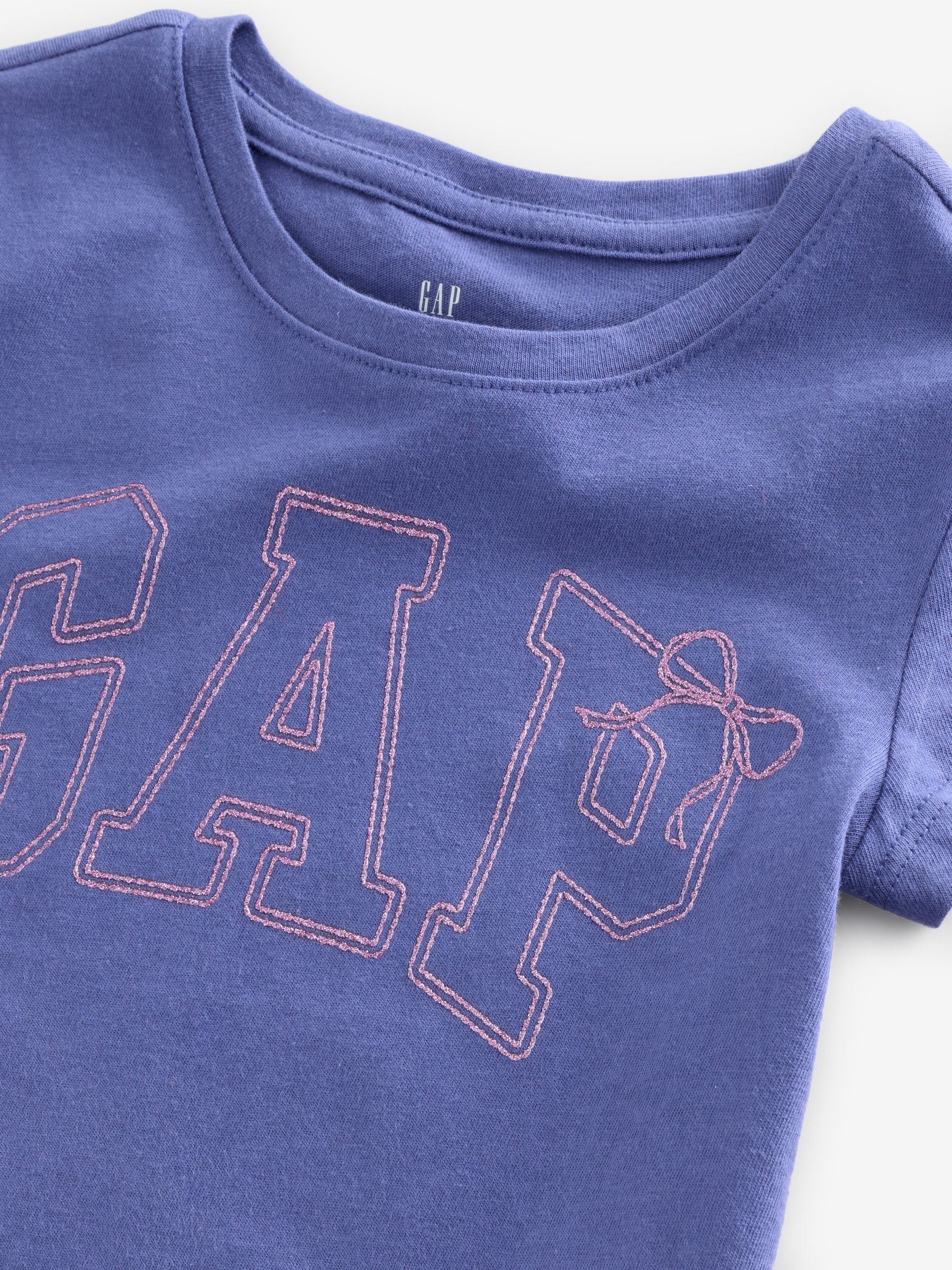 Blue Logo T-Shirt (4-13yrs) - Image 3 of 4