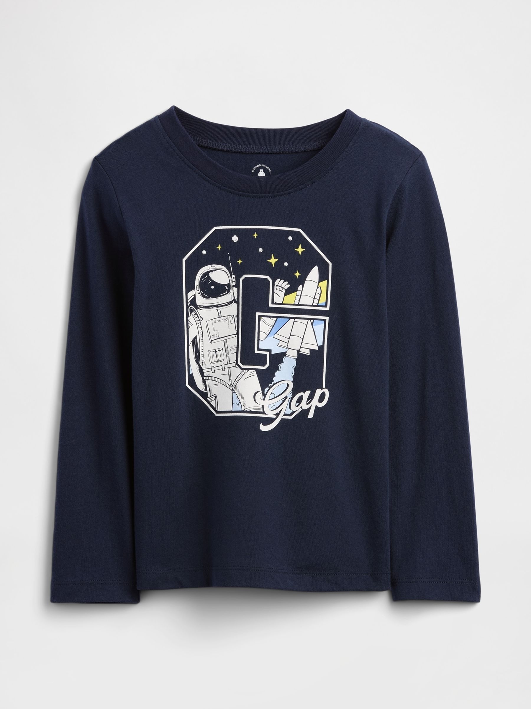 Navy Blue Graphic T-Shirt (6mths-5yrs) - Image 1 of 3