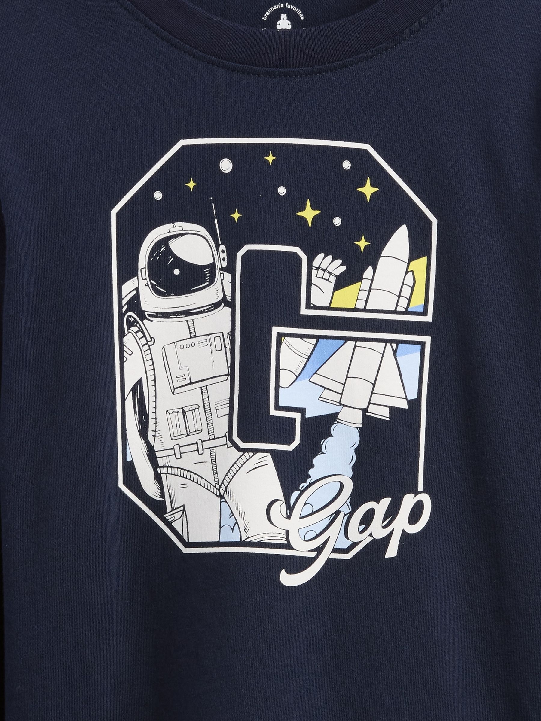 Navy Blue Graphic T-Shirt (6mths-5yrs) - Image 3 of 3