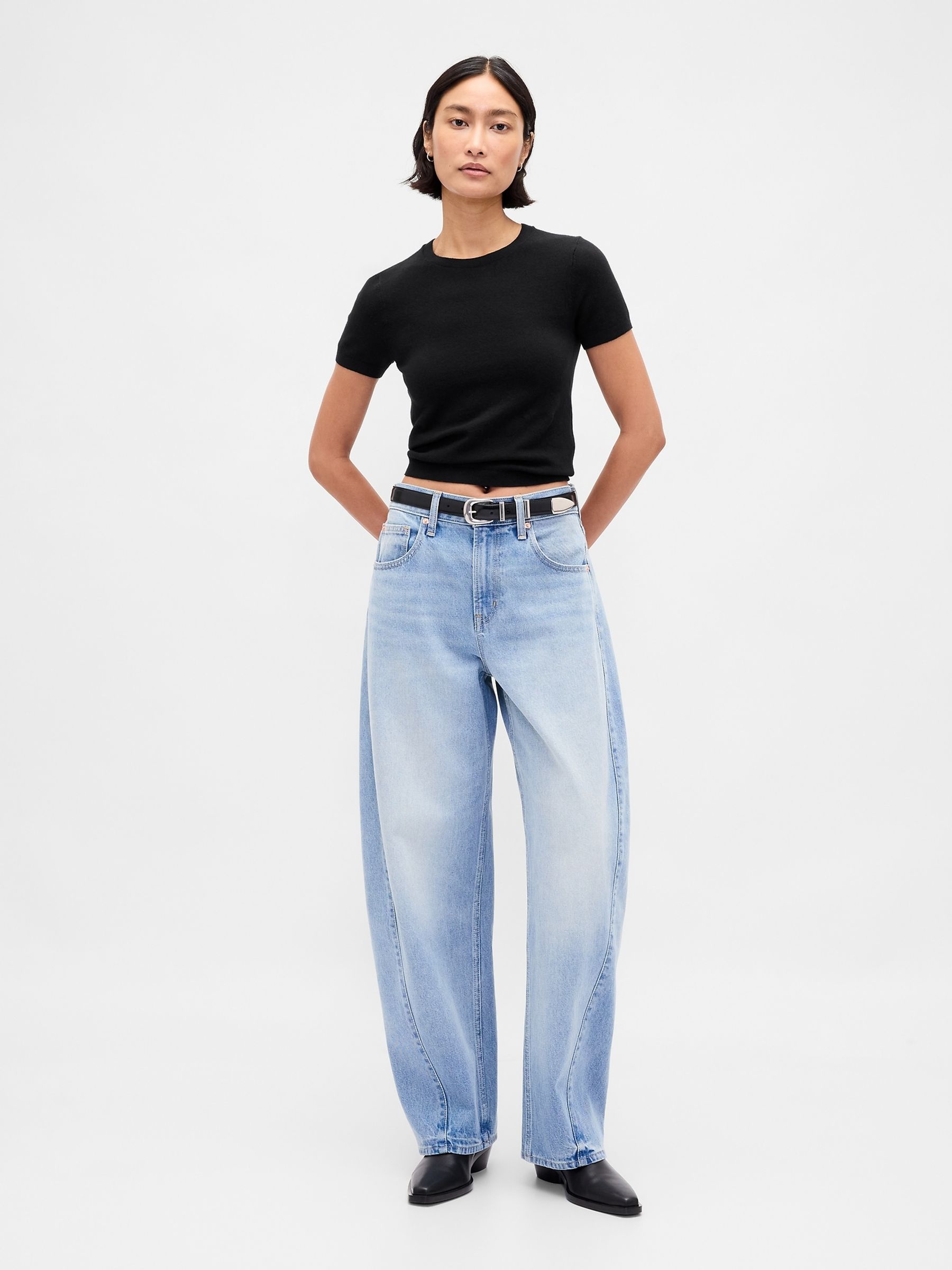 Brown Soft Touch Stretch T-Shirt - Image 3 of 5