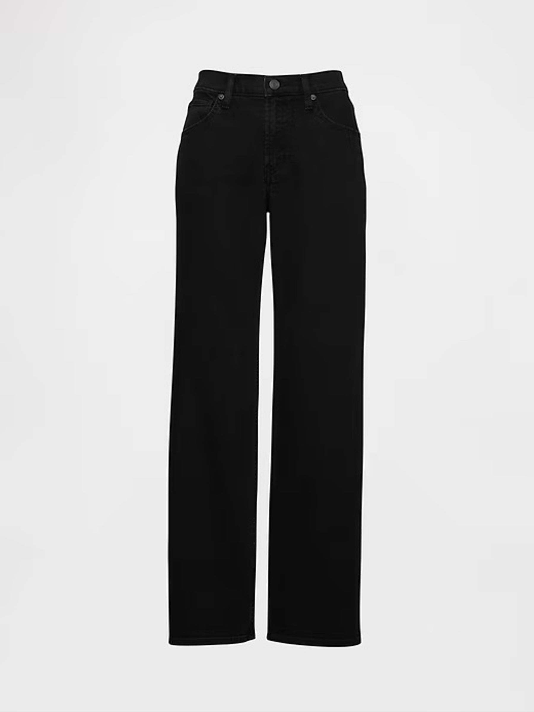 Black Low Waisted '90s Loose Jeans - Image 7 of 8