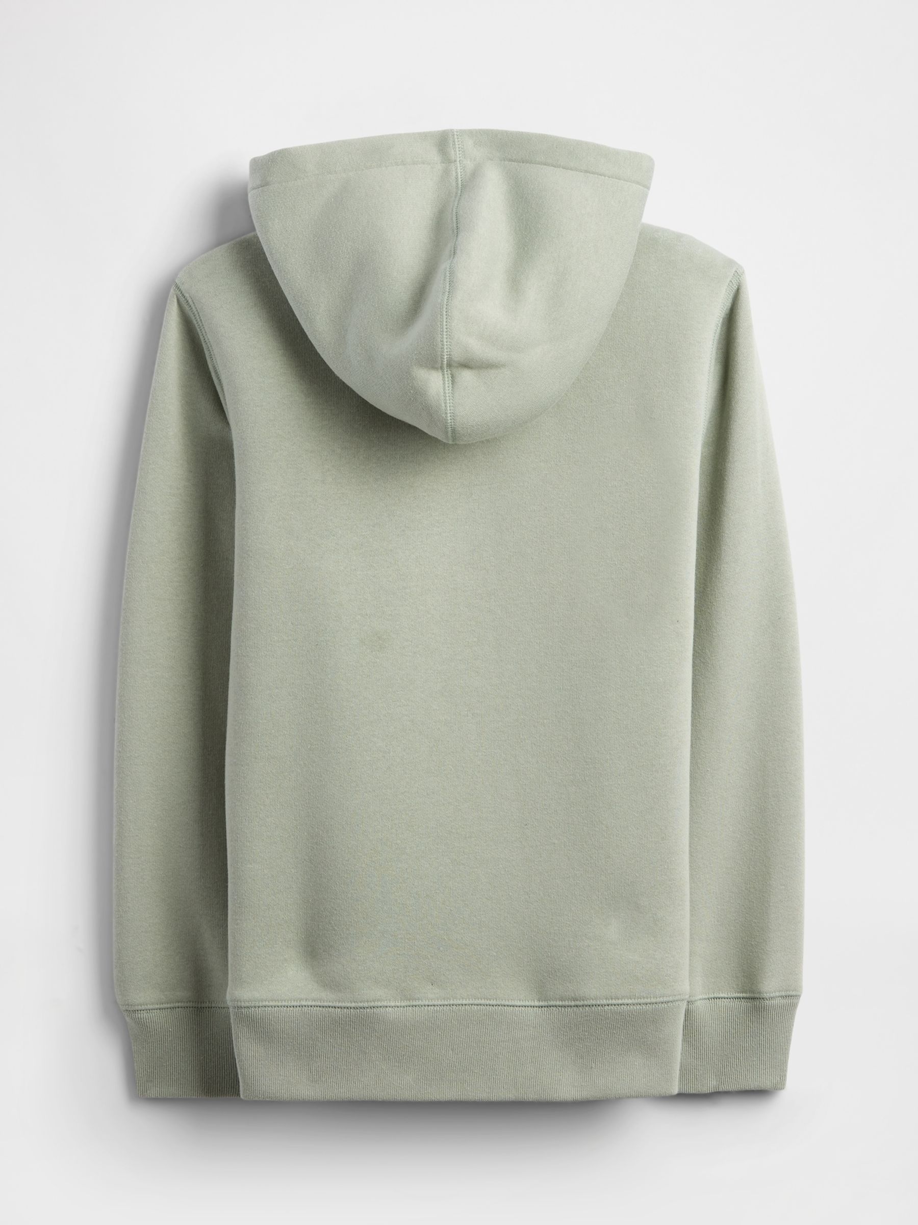 Green Logo Sherpa-Lined Zip Hoodie - Image 2 of 3