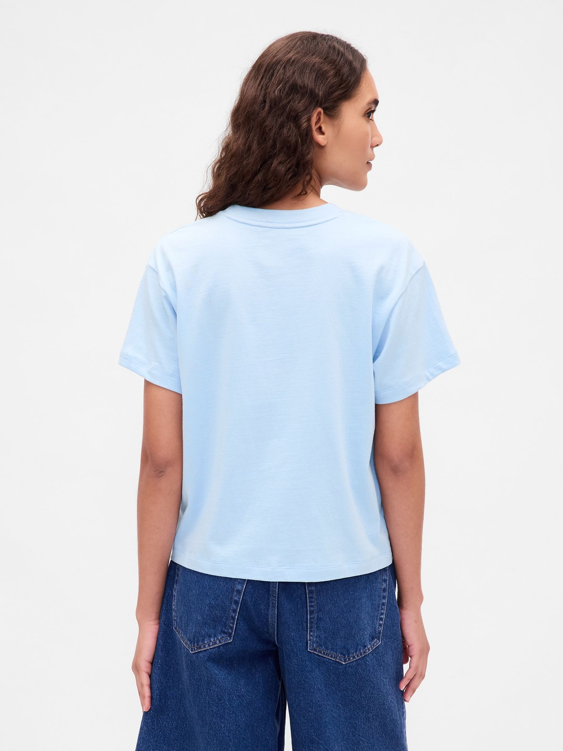 Blue Relaxed Logo T-Shirt - Image 2 of 4