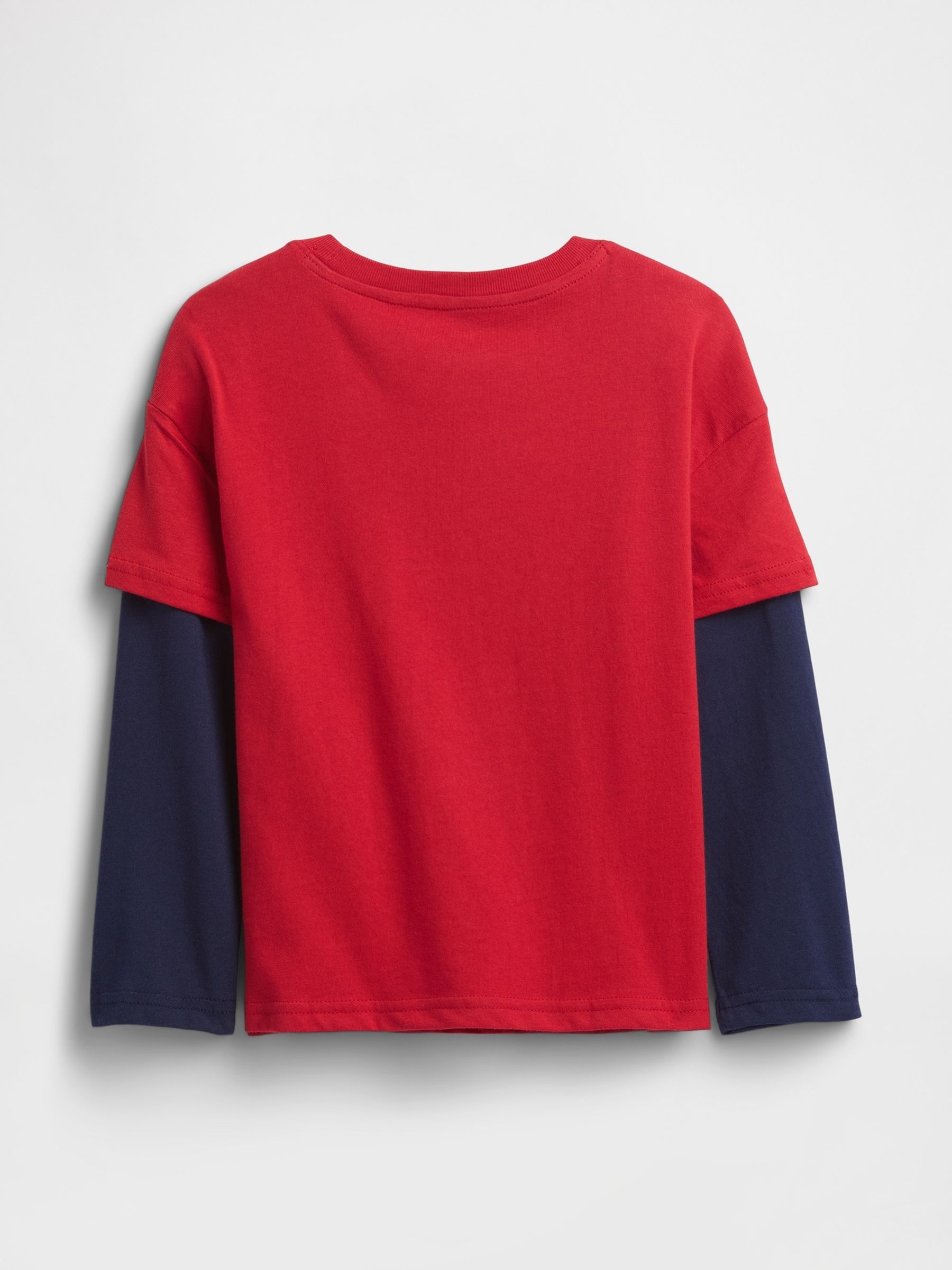 Red Graphic Crew Neck Short Sleeve T-Shirt (6mths-5yrs) - Image 2 of 3 Red Graphic Crew Neck Short Sleeve T-Shirt (6mths-5yrs) - Image 2 of 3